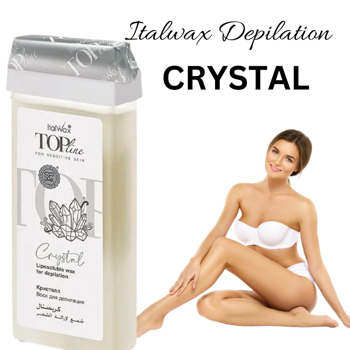 1/6x Hair Removal Liposoluble Warm Wax Cartridge Roll Depilatory Italwax-100ml - Picture 58 of 110