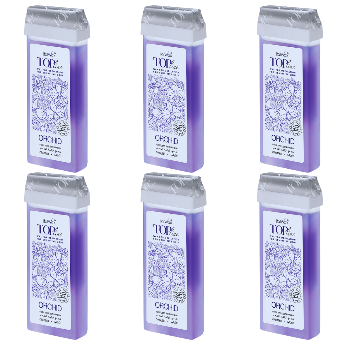 1/6x Hair Removal Liposoluble Warm Wax Cartridge Roll Depilatory Italwax-100ml - Picture 81 of 110