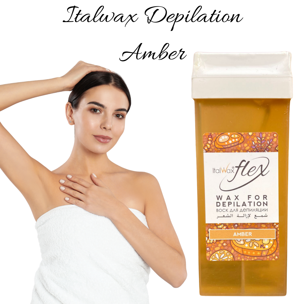 1/6x Hair Removal Liposoluble Warm Wax Cartridge Roll Depilatory Italwax-100ml - Picture 19 of 110