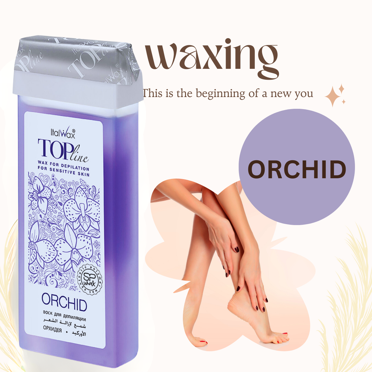 1/6x Hair Removal Liposoluble Warm Wax Cartridge Roll Depilatory Italwax-100ml - Picture 75 of 110