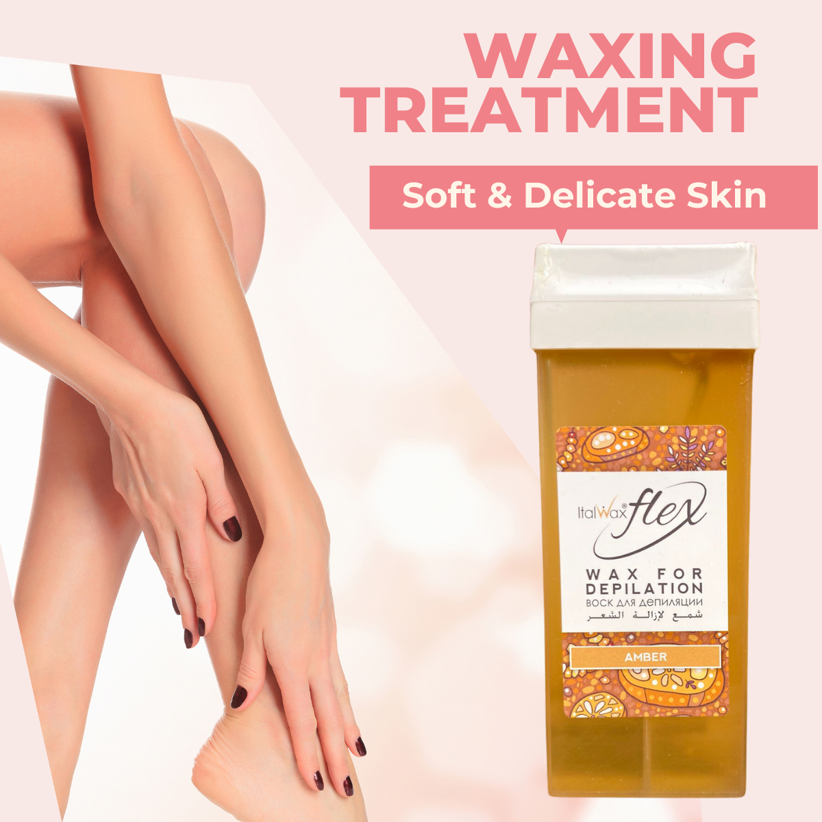 1/6x Hair Removal Liposoluble Warm Wax Cartridge Roll Depilatory Italwax-100ml - Picture 21 of 110