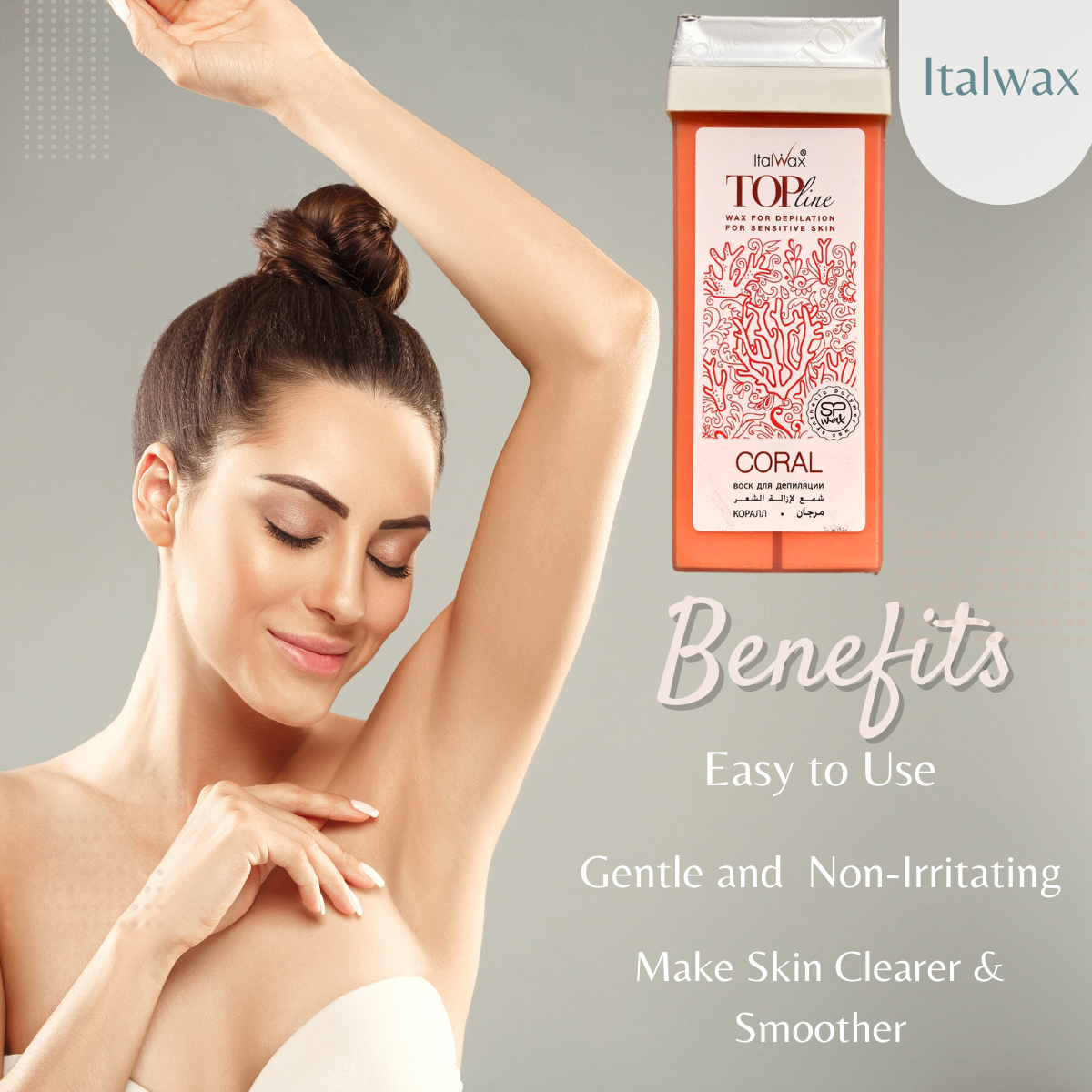 1/6x Hair Removal Liposoluble Warm Wax Cartridge Roll Depilatory Italwax-100ml - Picture 52 of 110