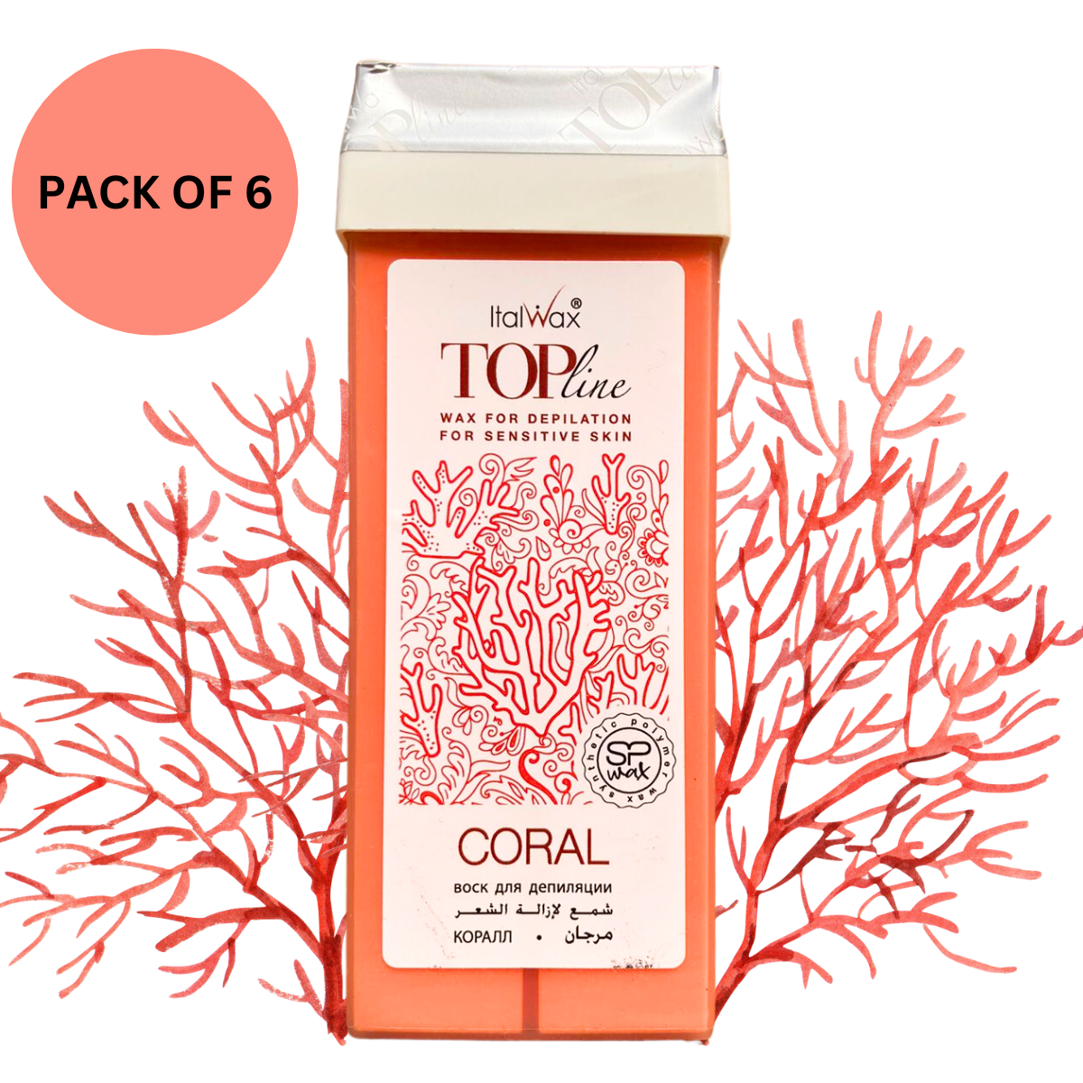 1/6x Hair Removal Liposoluble Warm Wax Cartridge Roll Depilatory Italwax-100ml - Picture 65 of 110