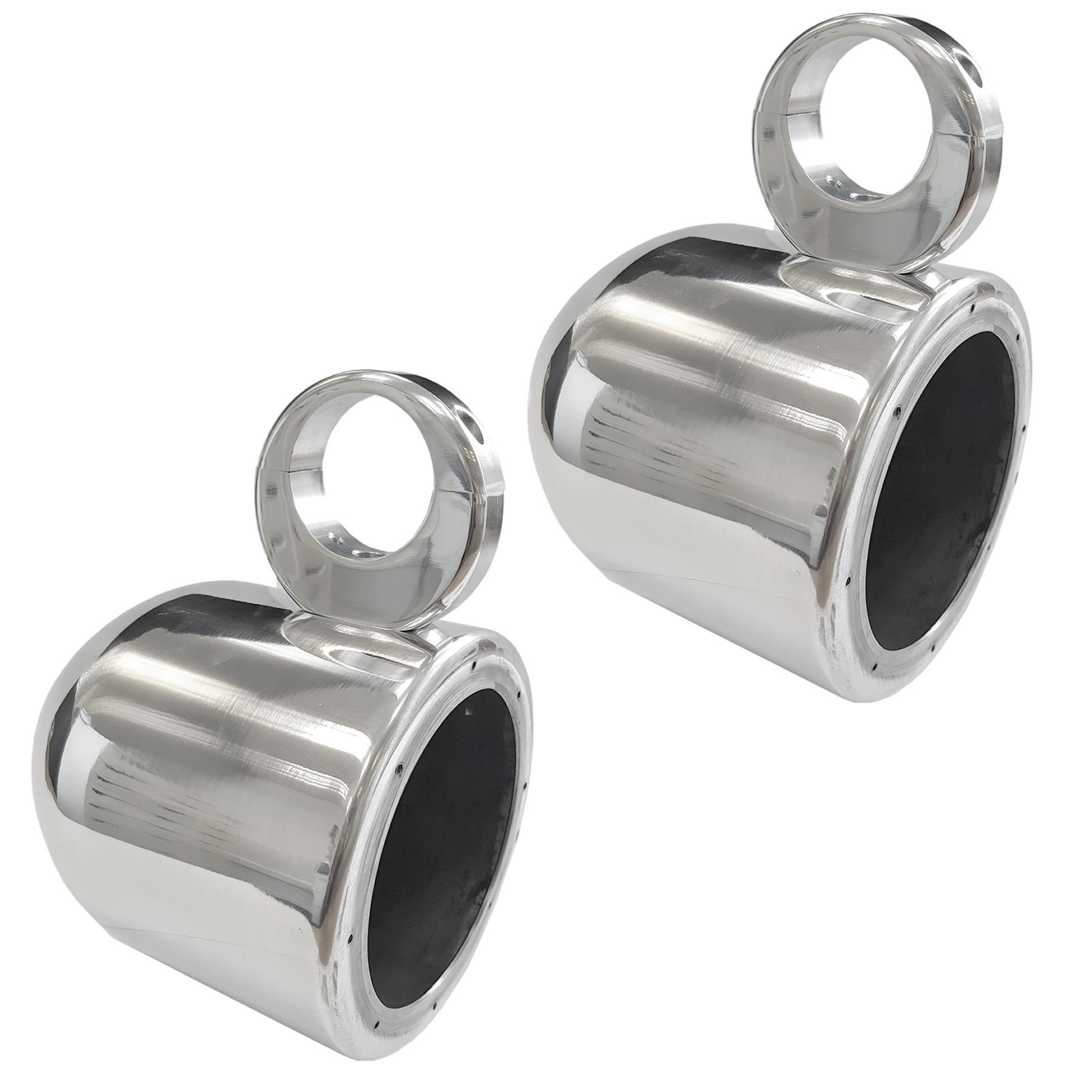 Galaxy Wakeboard Boat Tower Separate Marine Speaker Pods / Cans 6.5in