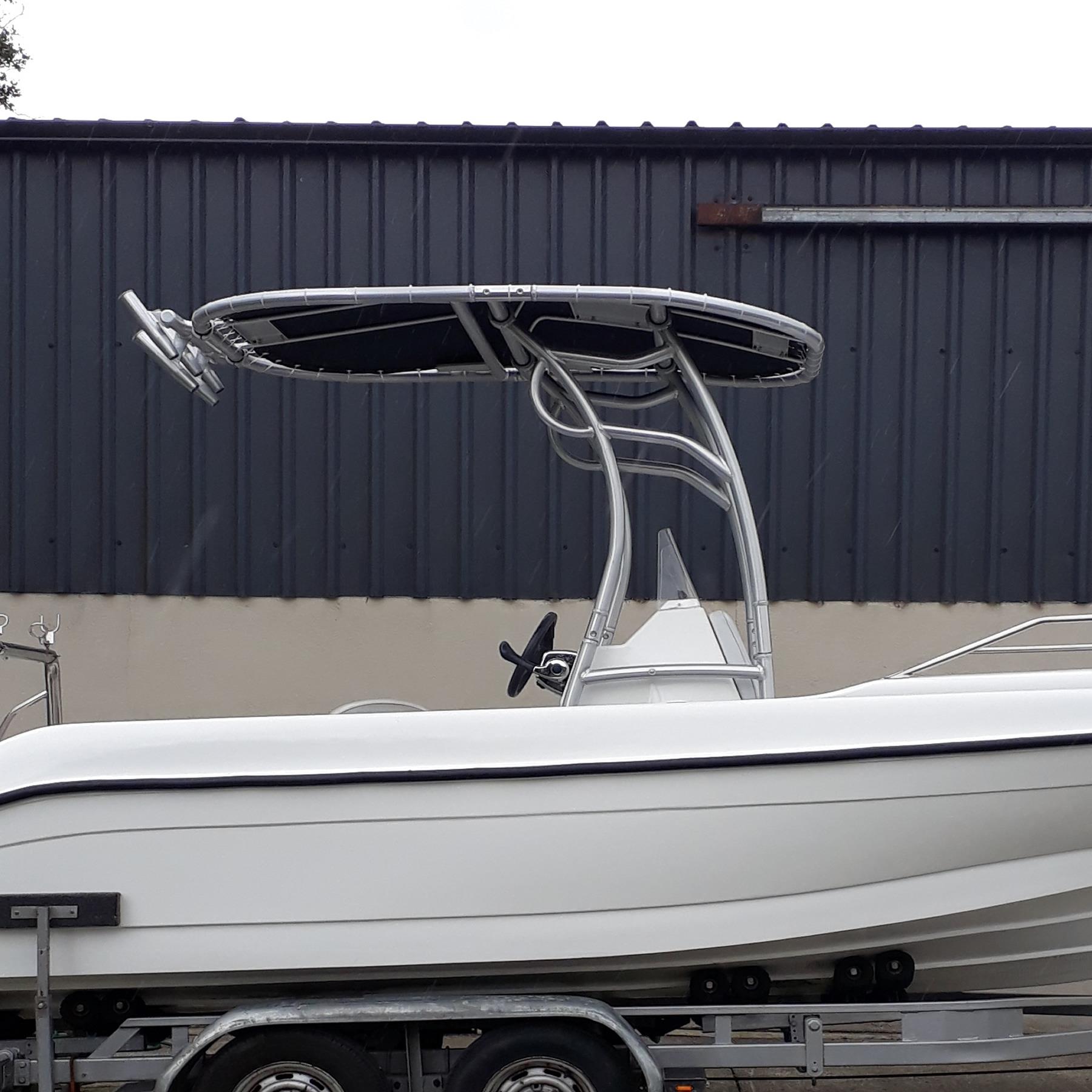 T600 Bimini Top / Ttop Fishing Boat Centre Tower Sun Shade / Cover