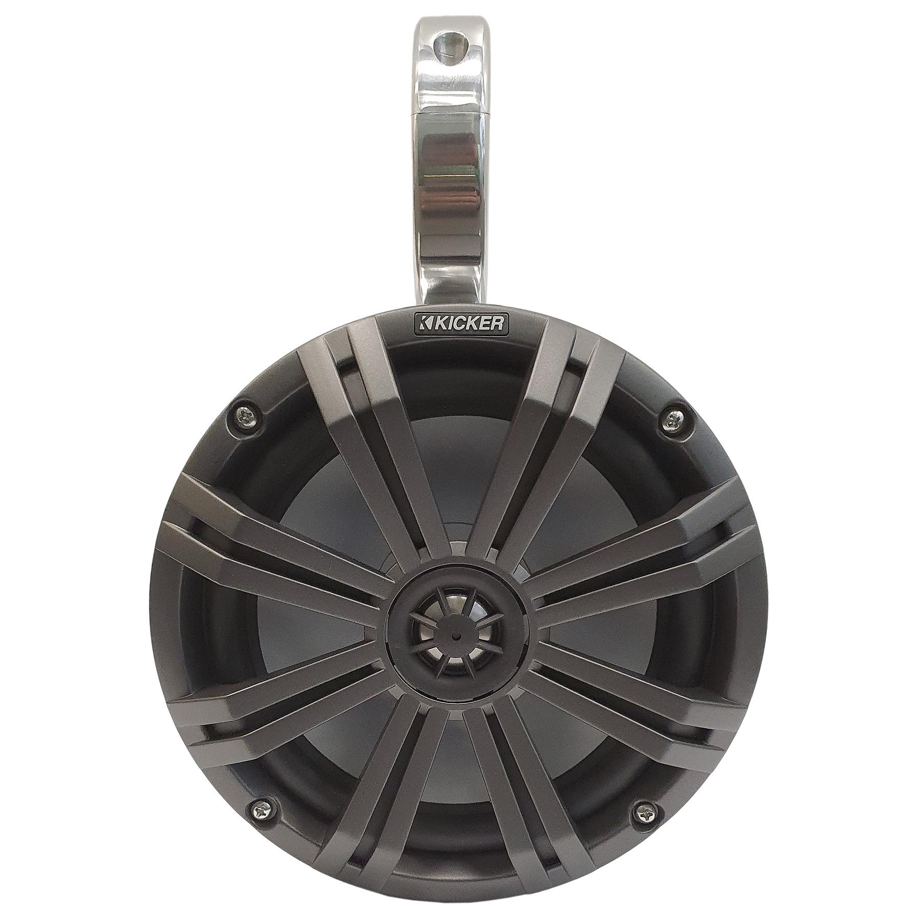 Wakeboarding Tower KICKER 8 inch LED Speaker / Bullet Pod Set