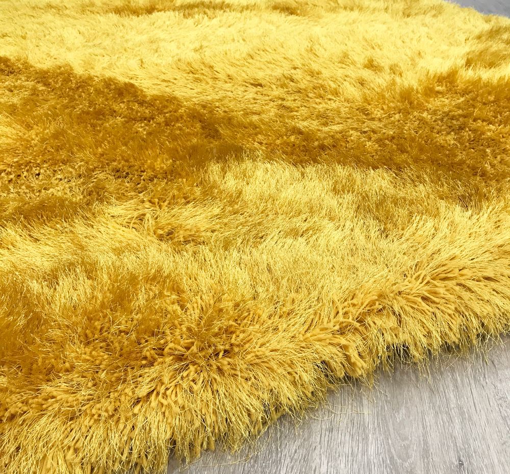 RRP £249.99+ 9cm Super Plush Mink & Silver Grey Shaggy Pile Living Room