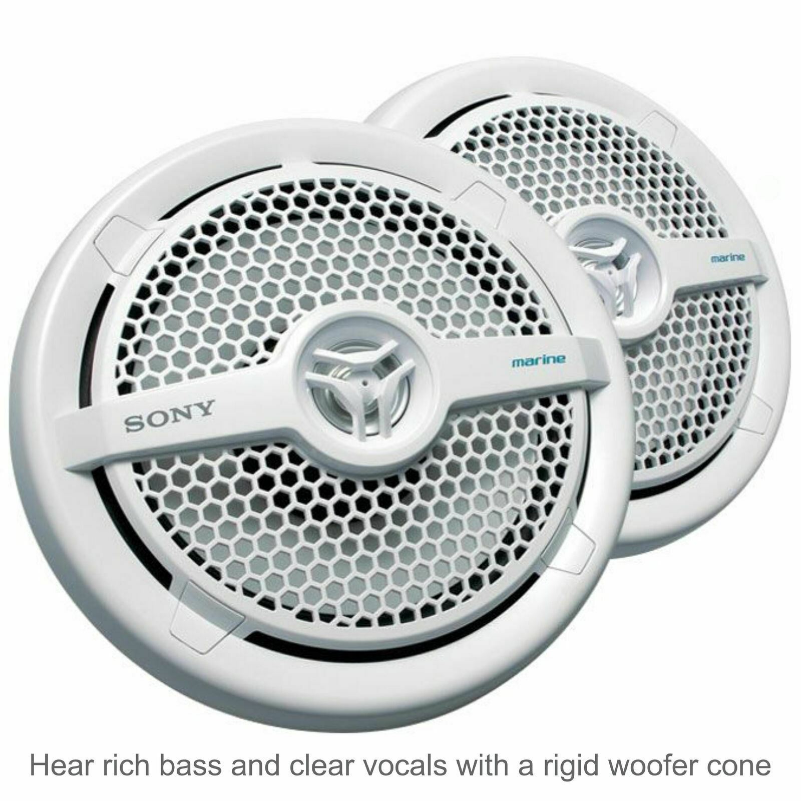 Receptor de medios Marina Estéreo Sony DSX-M55BT /& MP1621 altavoces 160W │ │ BT Radio MP3 │