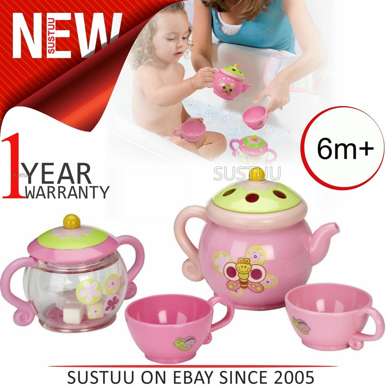 floating tea set bath toy
