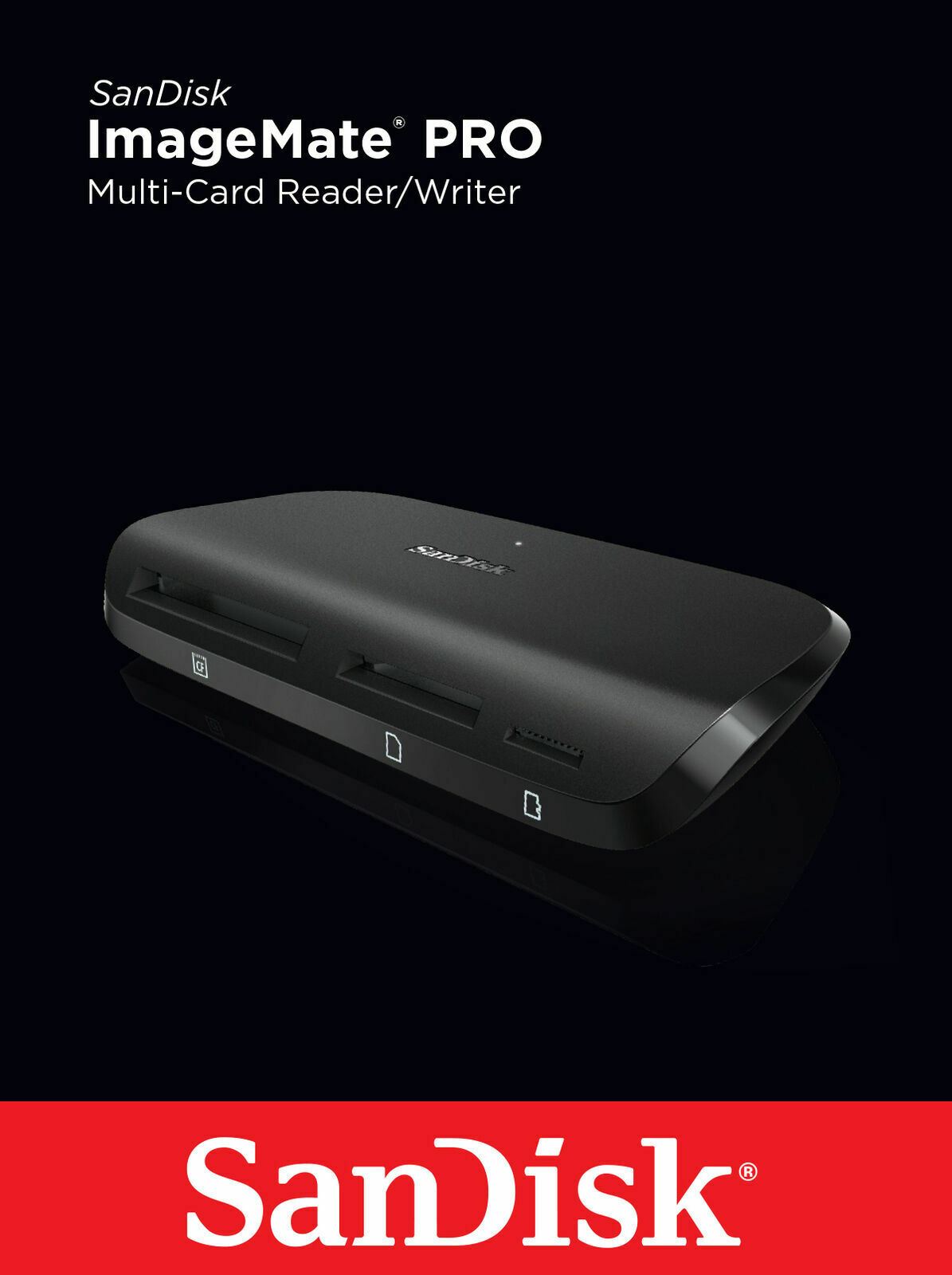 SanDisk ImageMate PRO USB 3.0 MultiCard Reader/ Writer for SD/Micro SD