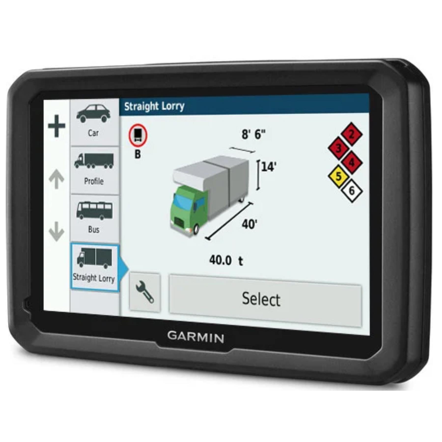 Garmin Dezl 580 LMTS 5" Truck GPS Sat Nav│Free Lifetime UKEurope Maps