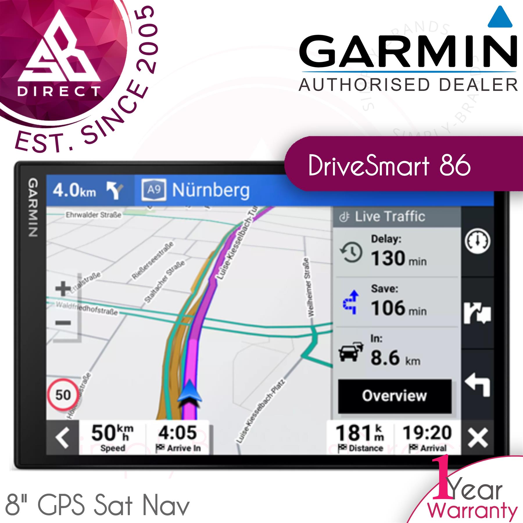 Garmin DriveSmart 86 8