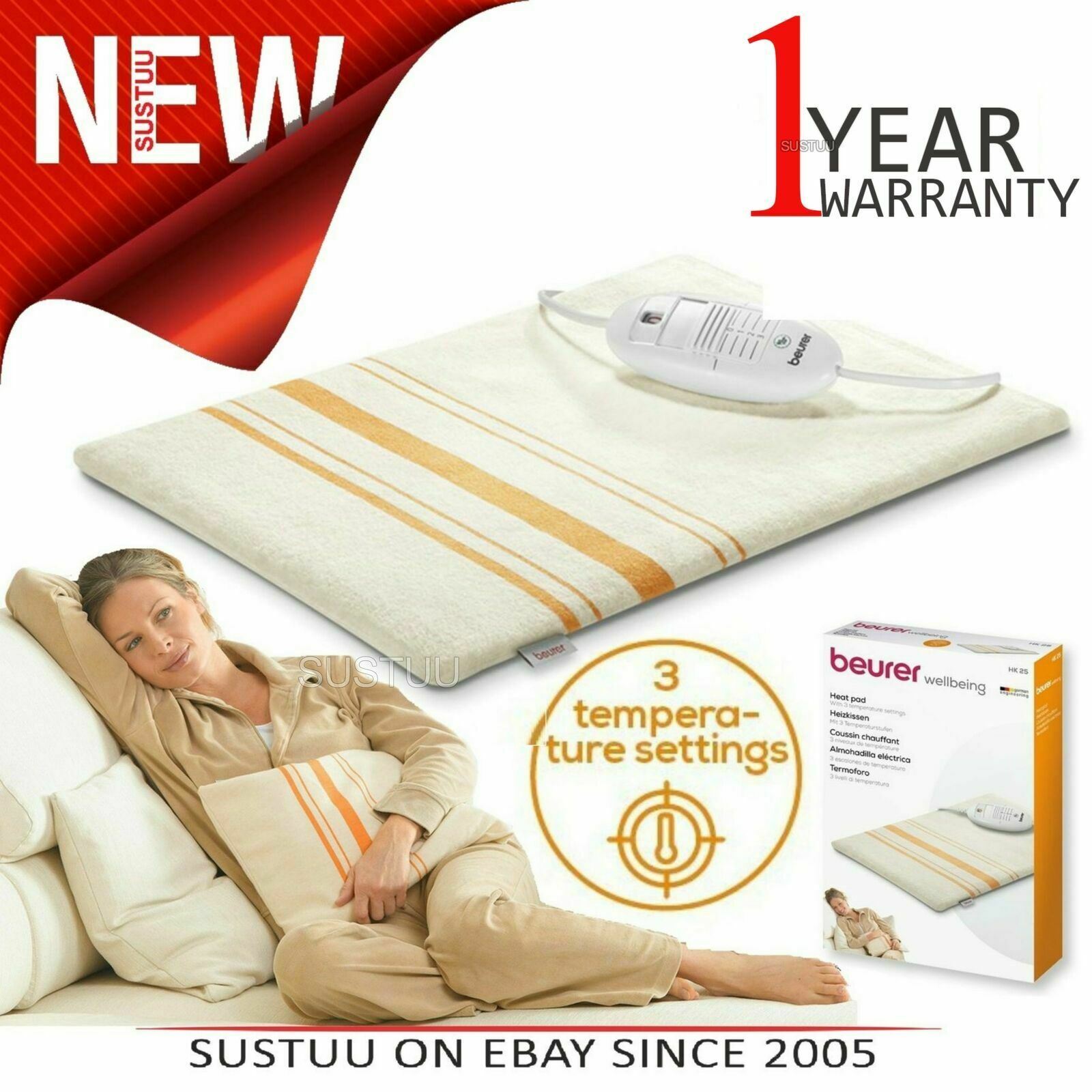 ebay electric heating pad