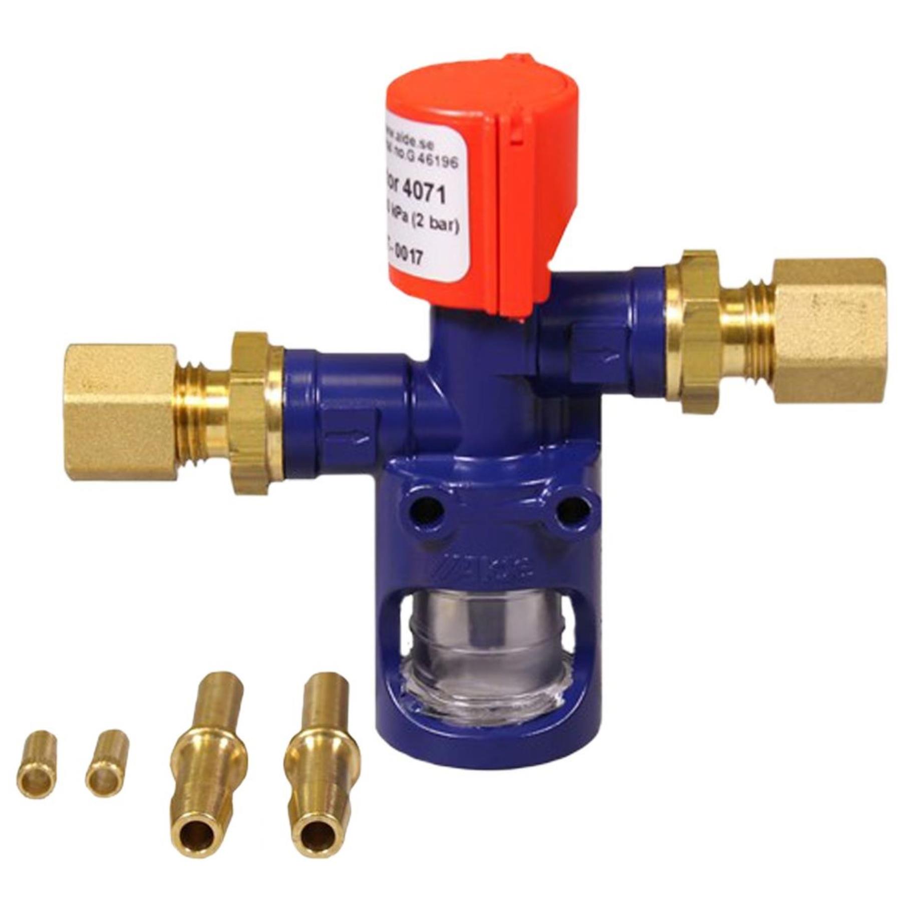 Alde Marine/ Boat/ Caravans Gas Leak Detector/ Bubble Tester 8mm Copper Fitting