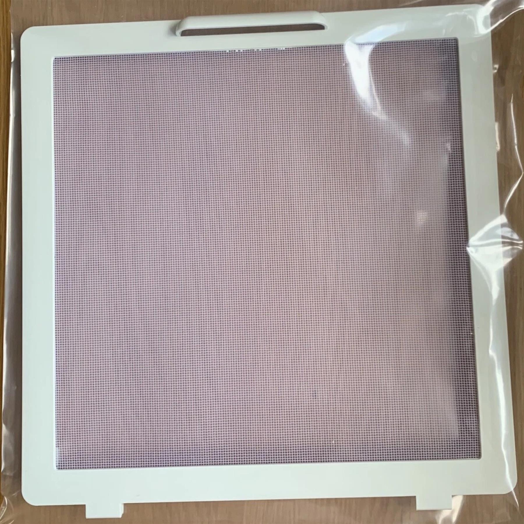 MPK 280 x 280mm Hinged Roof Light Flynet Flyscreen White for Motorhome Caravan