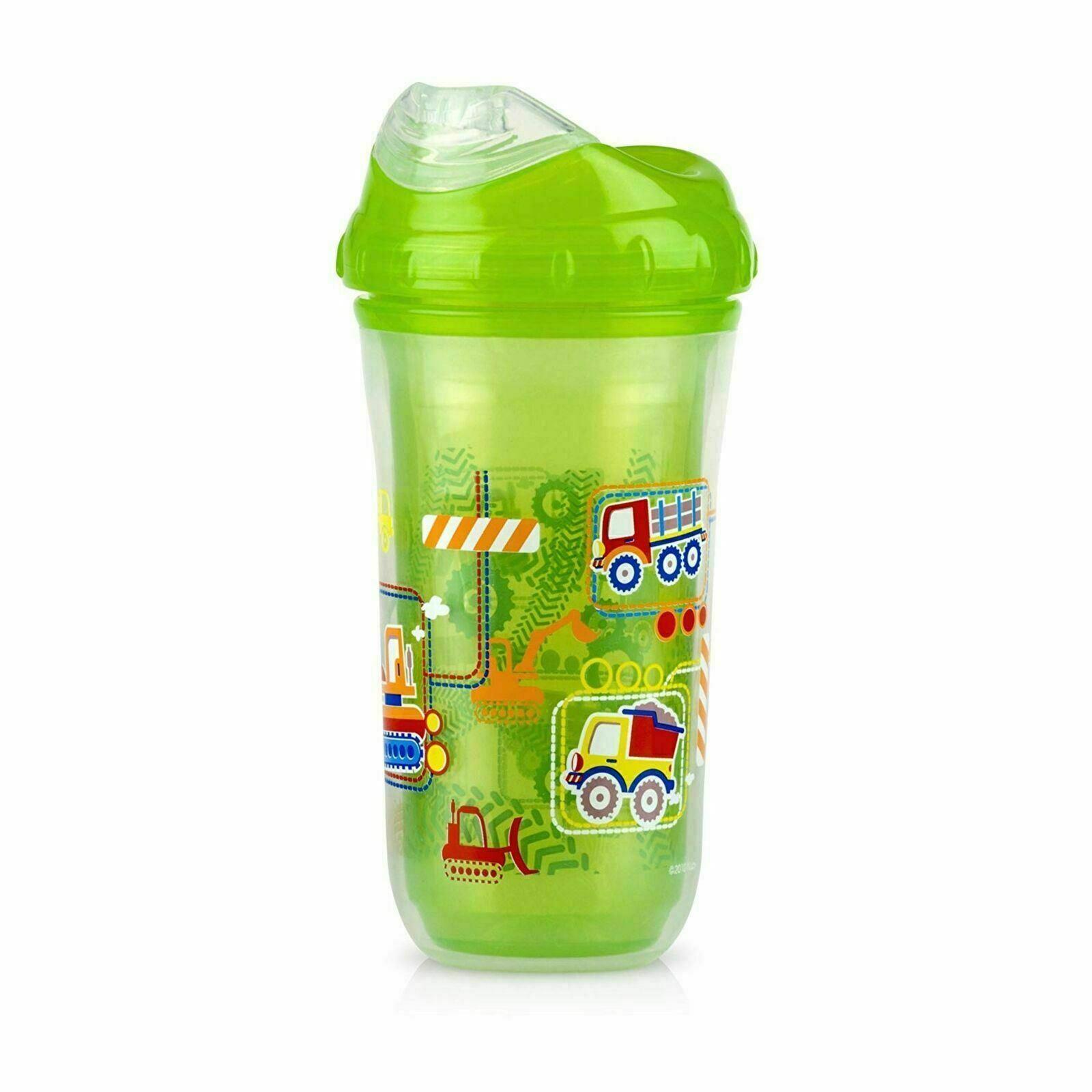 Nuby Insulated Cup Sipper Baby Toddler Drinking Container Beaker 270ml 18m+
