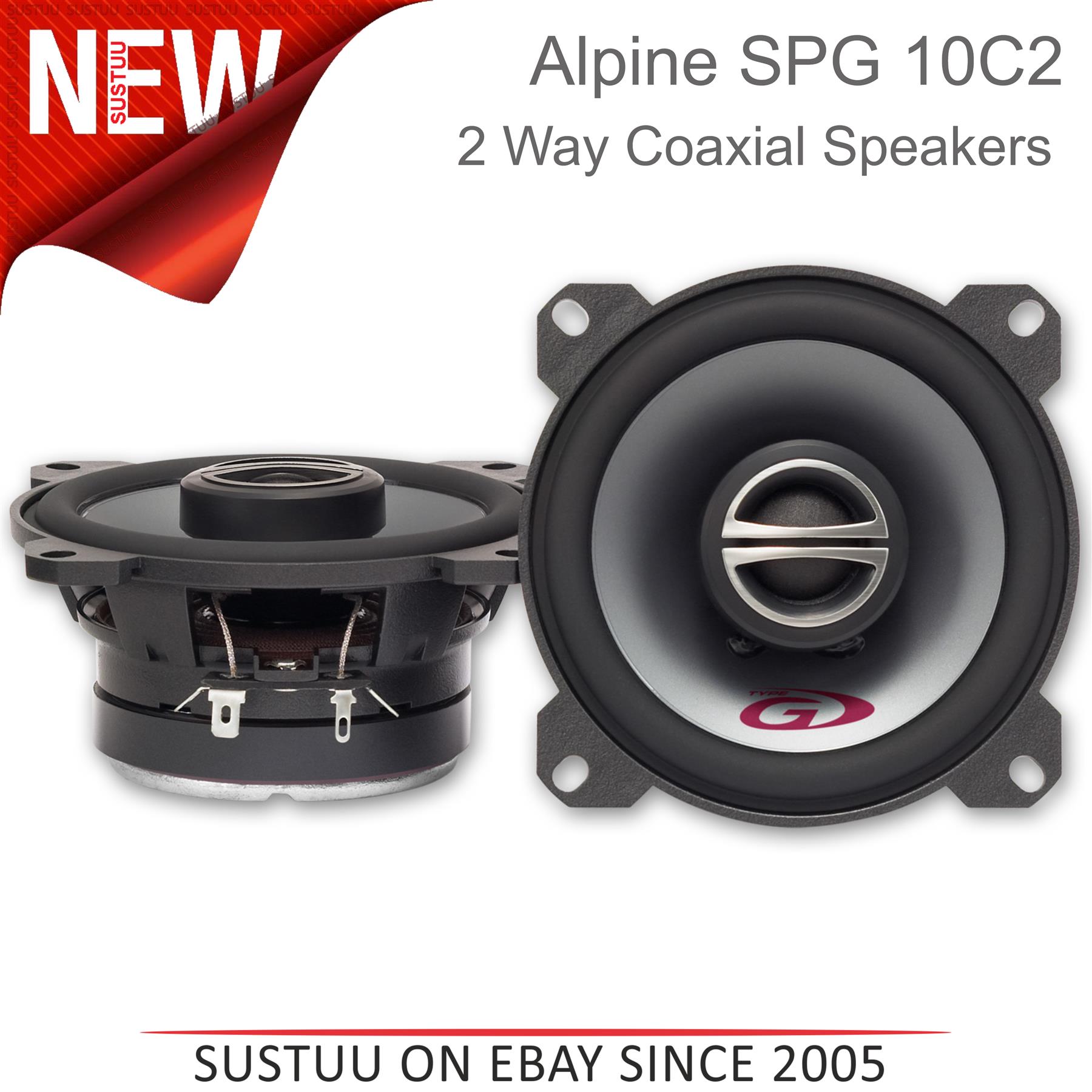 COPPIA ALTOPARLANTI KICKER FX-46 COASSIALE ELLITTICO OVALI 10x15cm 150W
