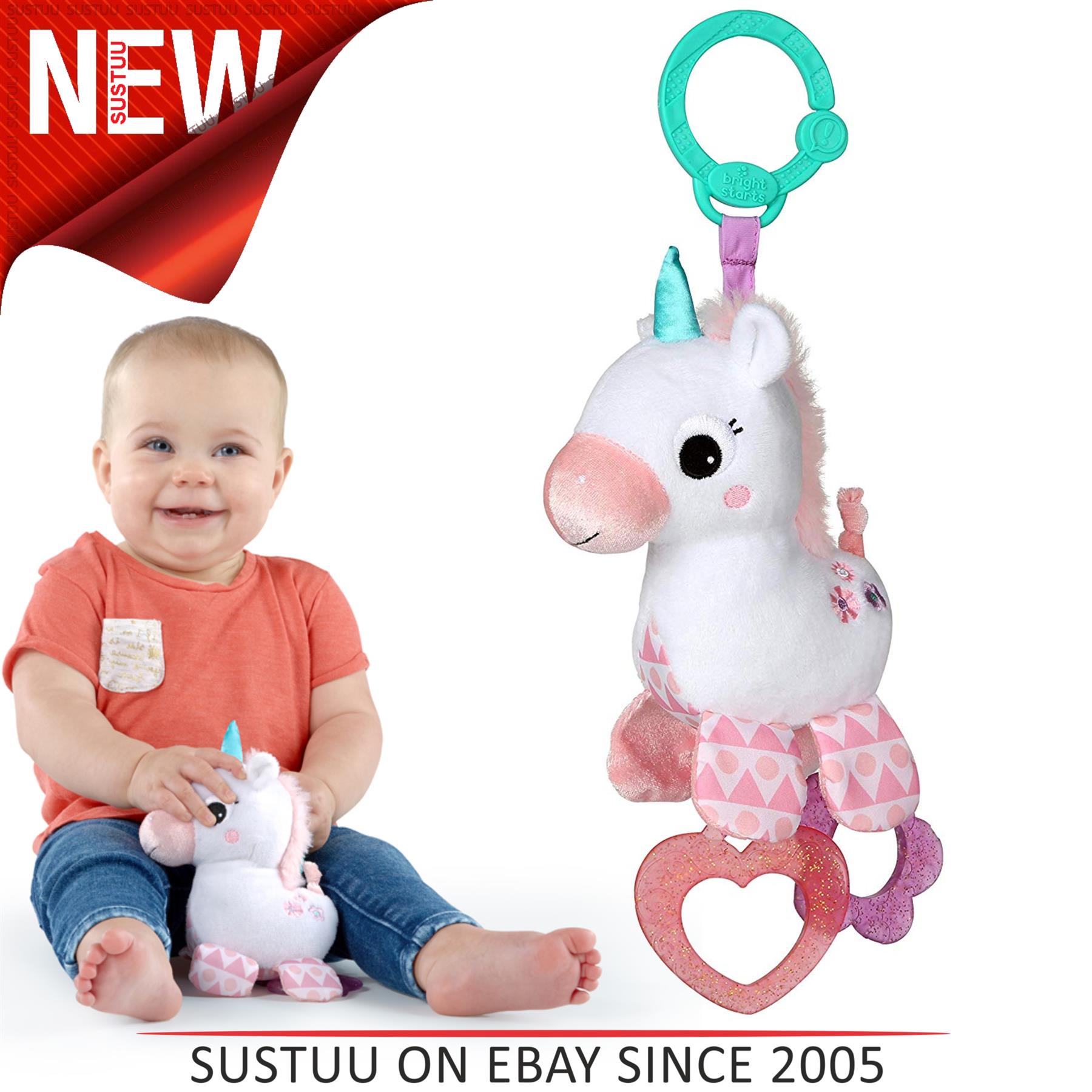 unicorn pushchair toy
