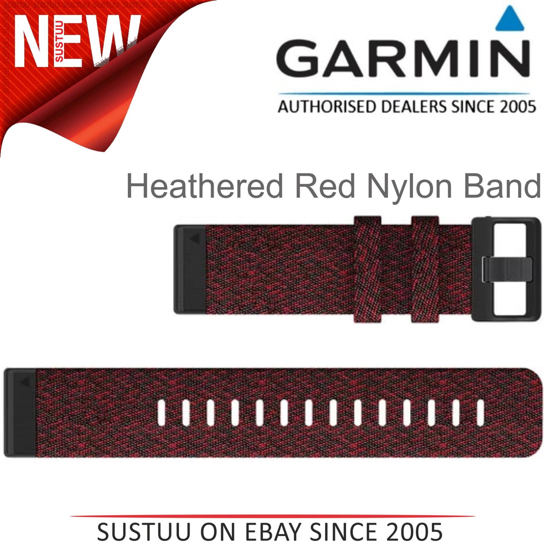 Garmin QuickFit 22mm Watch Strap Nylon Band│For Fenix 5/5 Plus/6/6 Pro-Sapphire