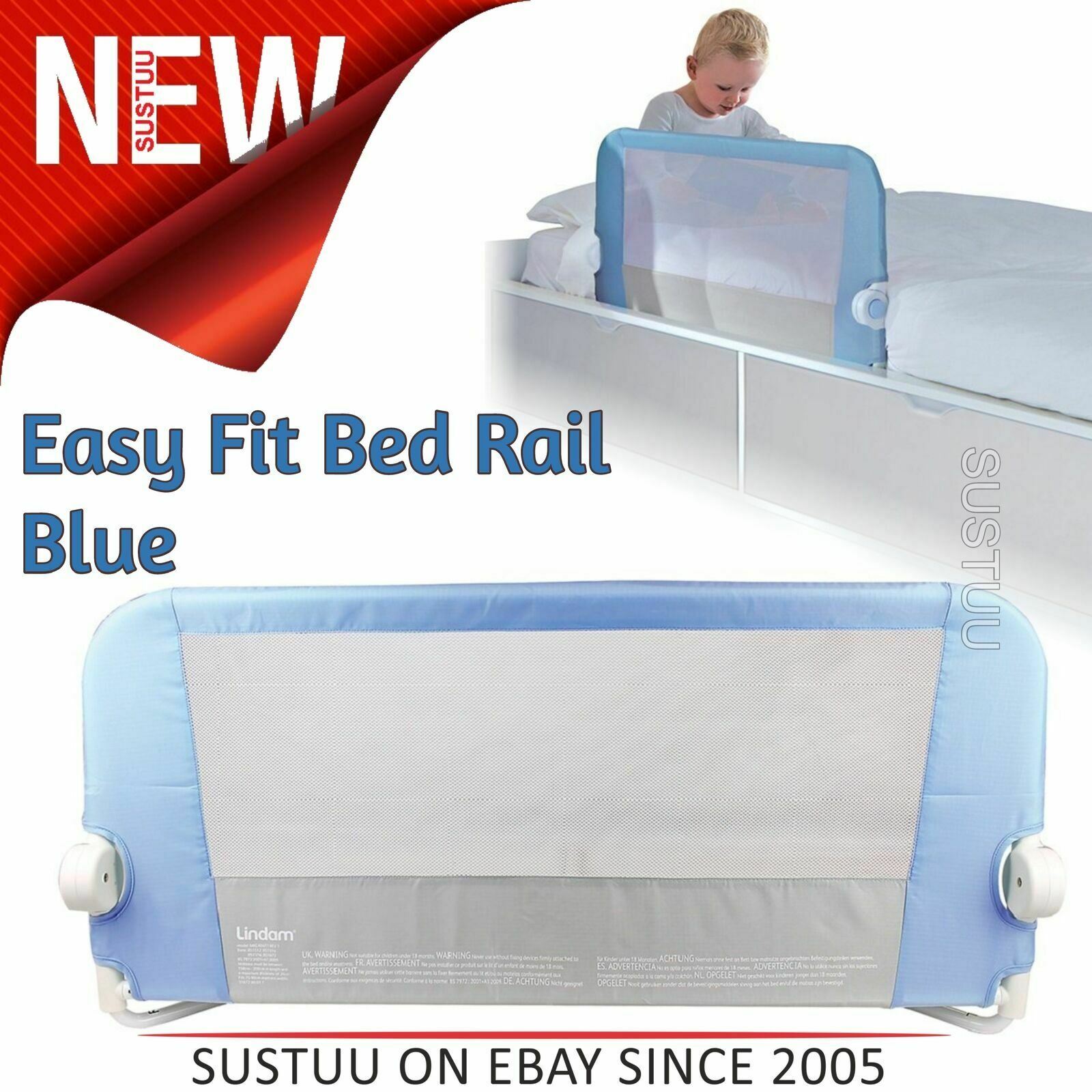 Venture QFix Bed Guard Toddler/'s Bed Rail Guard Rail Safety Rail Sleep Guard