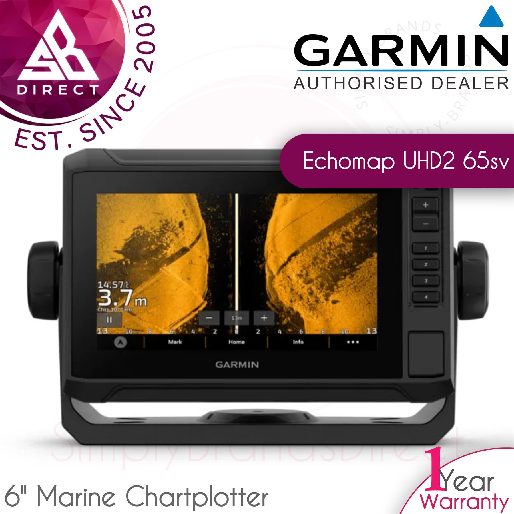 Garmin ECHOMAP UHD2 65sv 6