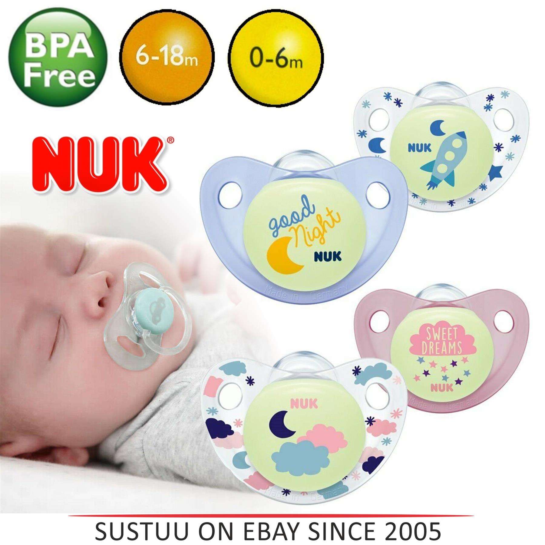 nuk night and day soother