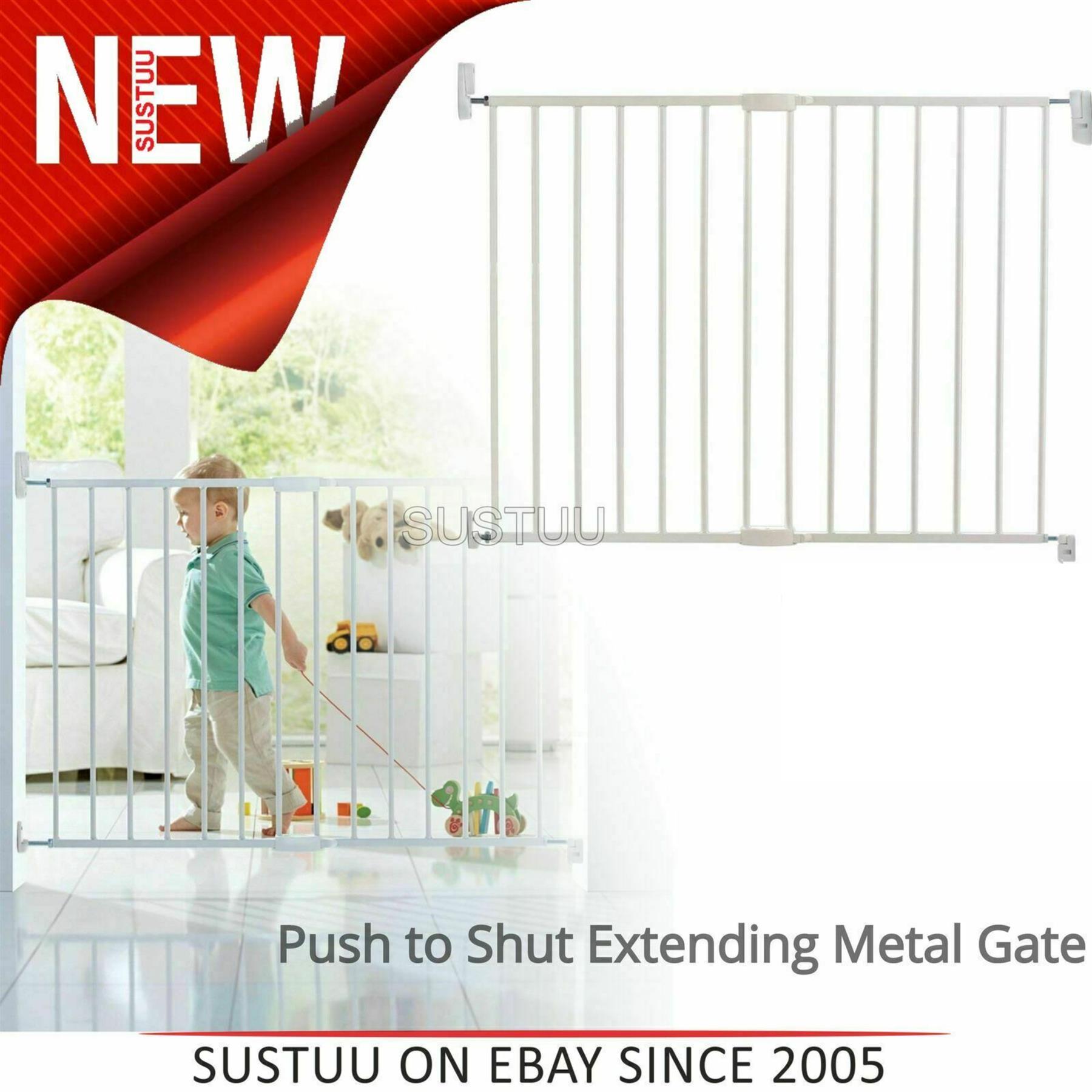 lindam push to shut baby gate