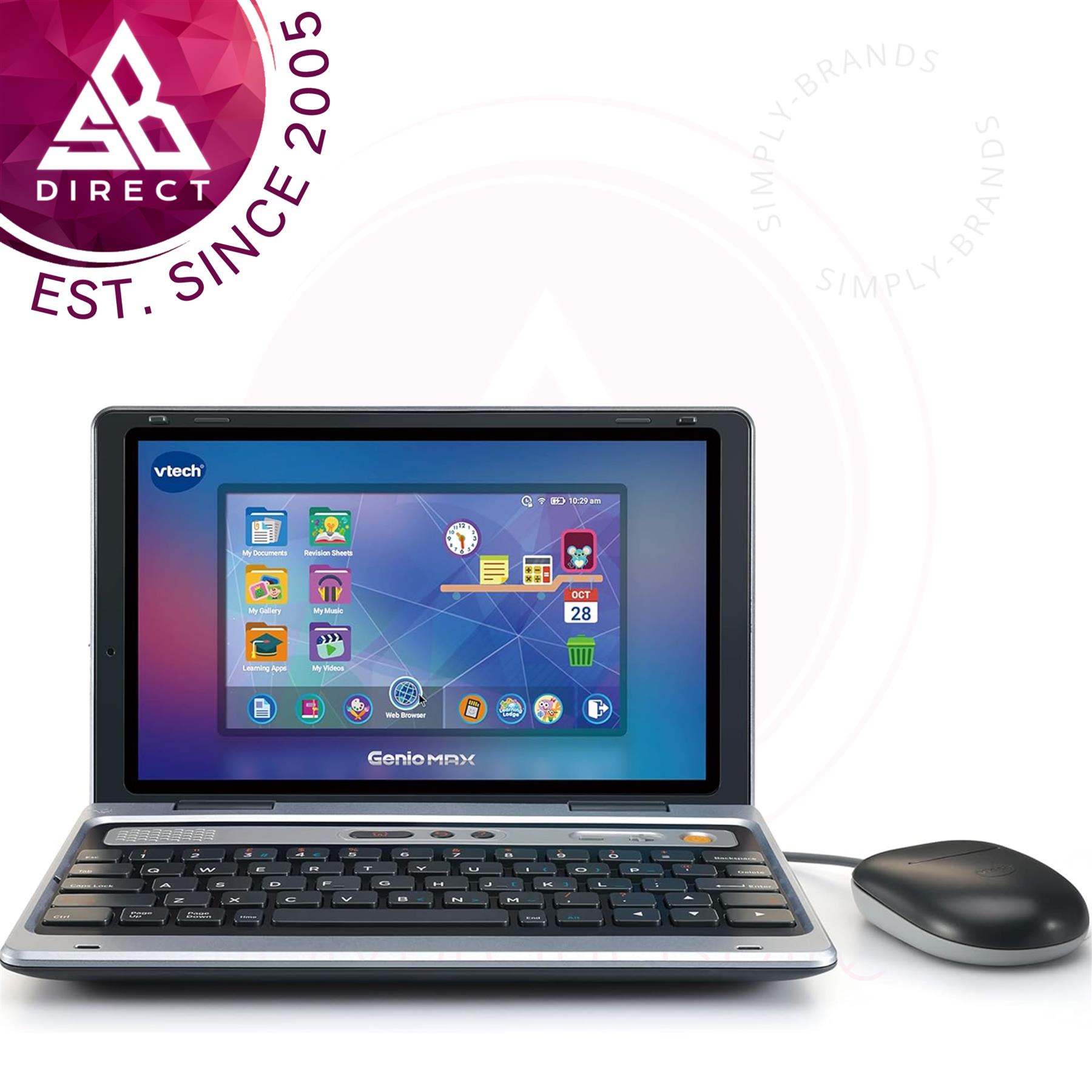 VTech Genio MAX My First Laptop│Educational Computer for Kids│for 5y+