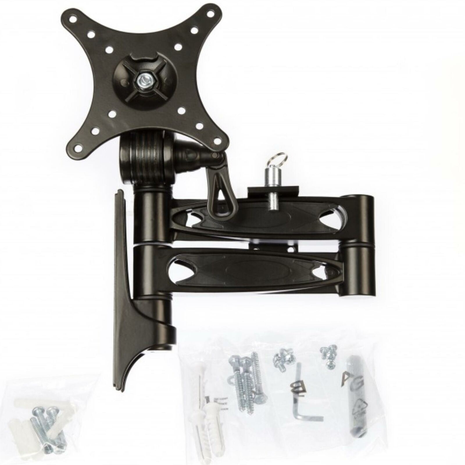 Majestic ARM2502B Double Swing Arm Lock DEL TV Wall Mount Bracket│10