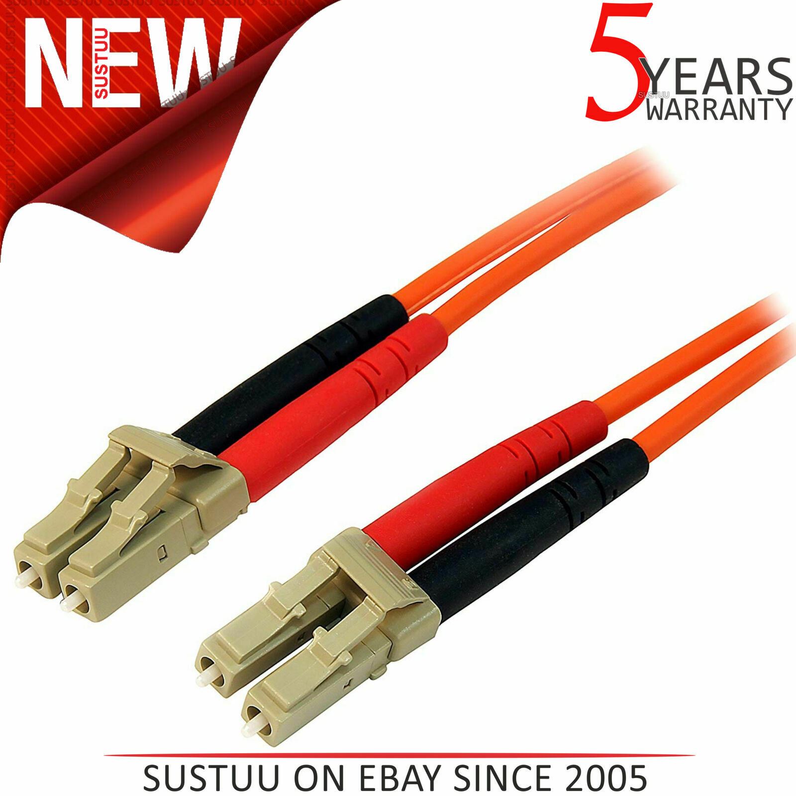 LONG ST to ST MULTIMODE OM2 50//125 FIBER OPTIC PATCH CABLE 30m to 150m