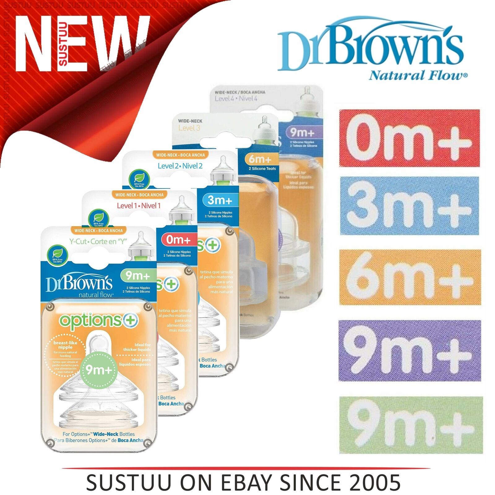 Dr Browns Options Teats Level 4