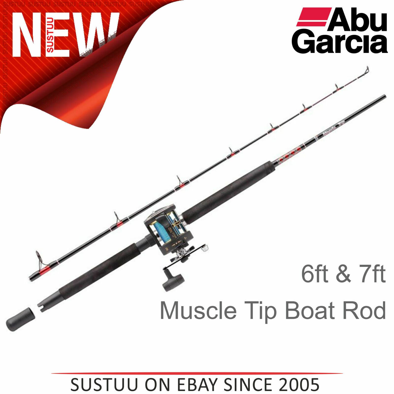 Reels Abu Garcia A20 Multiplier Boat Fishing Reel for Rod With Line