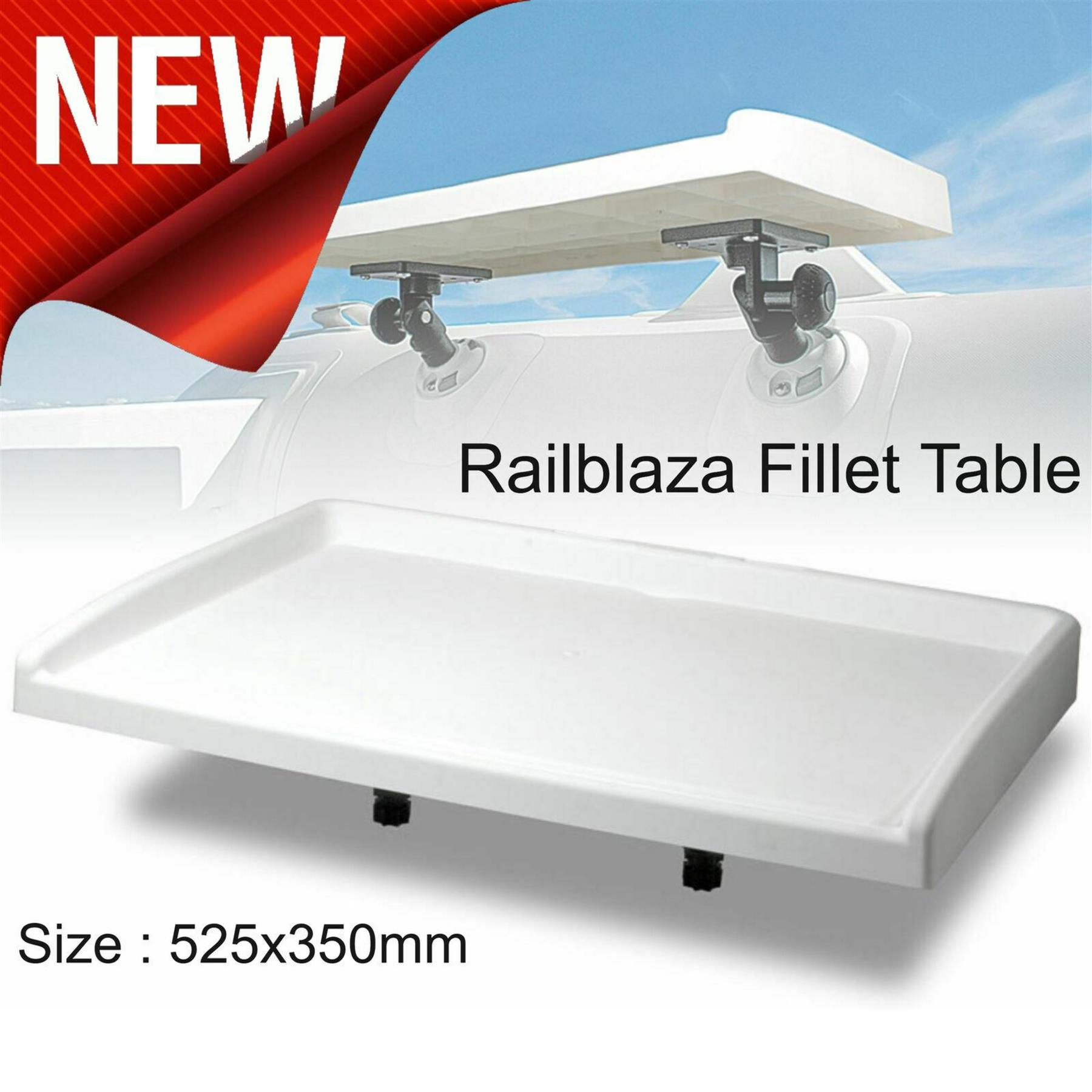 Railblaza Universal Bait Station & Fillet Table│Easy-fit to Overboard│02-4024-11