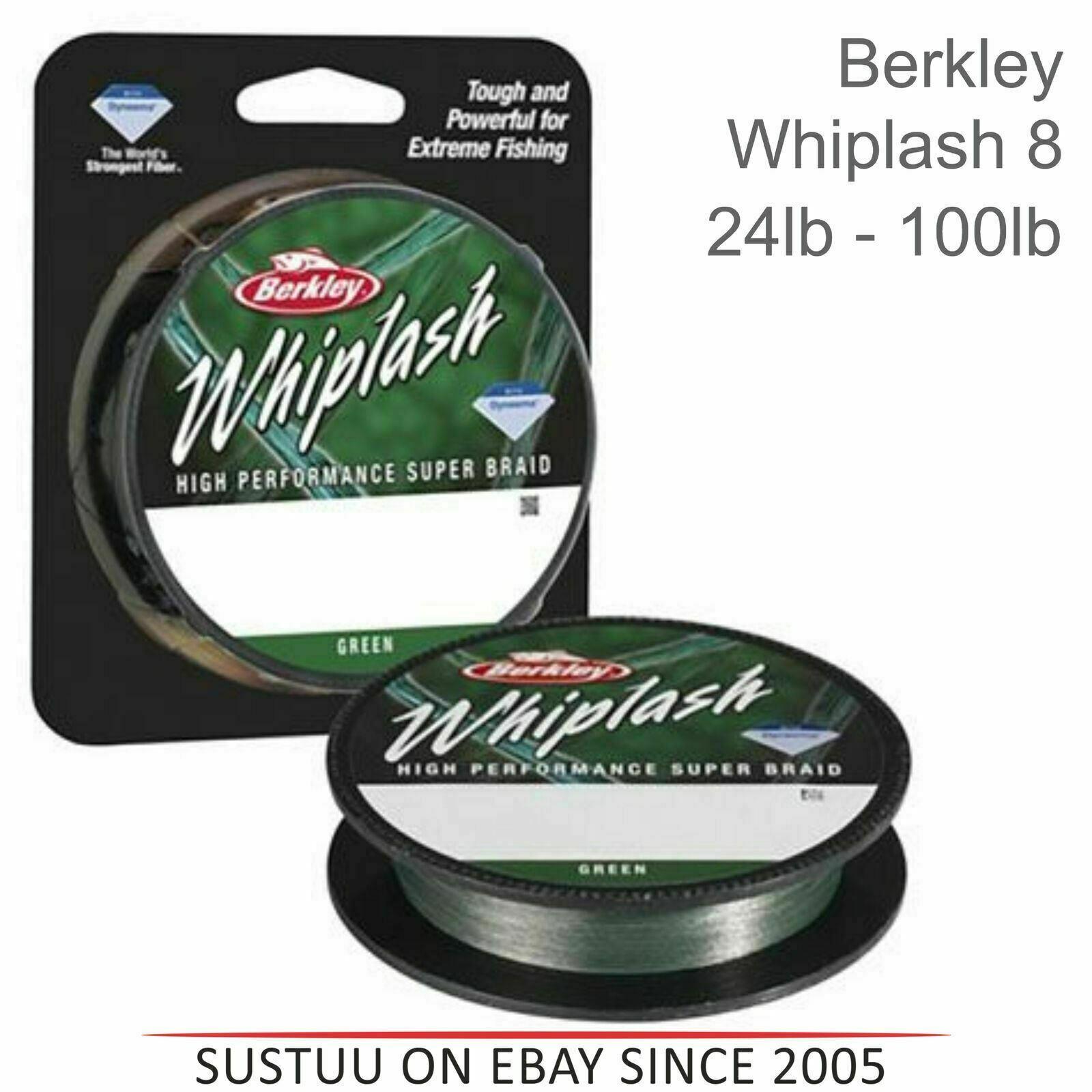 Berkley Whiplash 8 Carrier Braid Moss Green