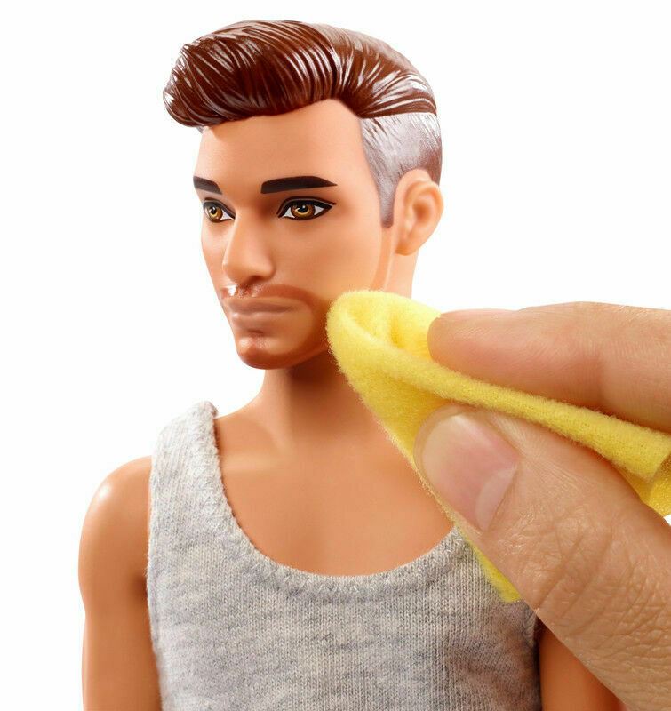 Barbie Shaving Ken Playset│Shaving Ken Doll│Bathroom/Vanity Themed
