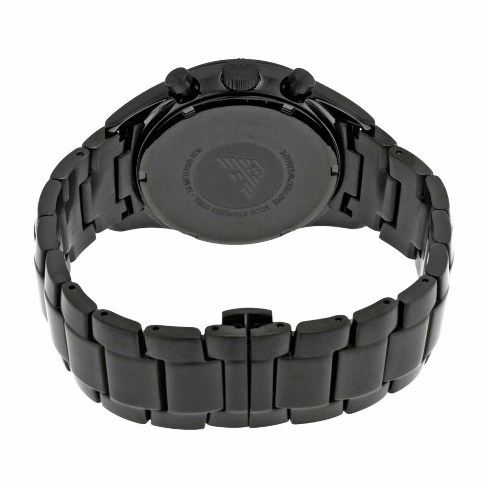 emporio armani tachymeter black watch