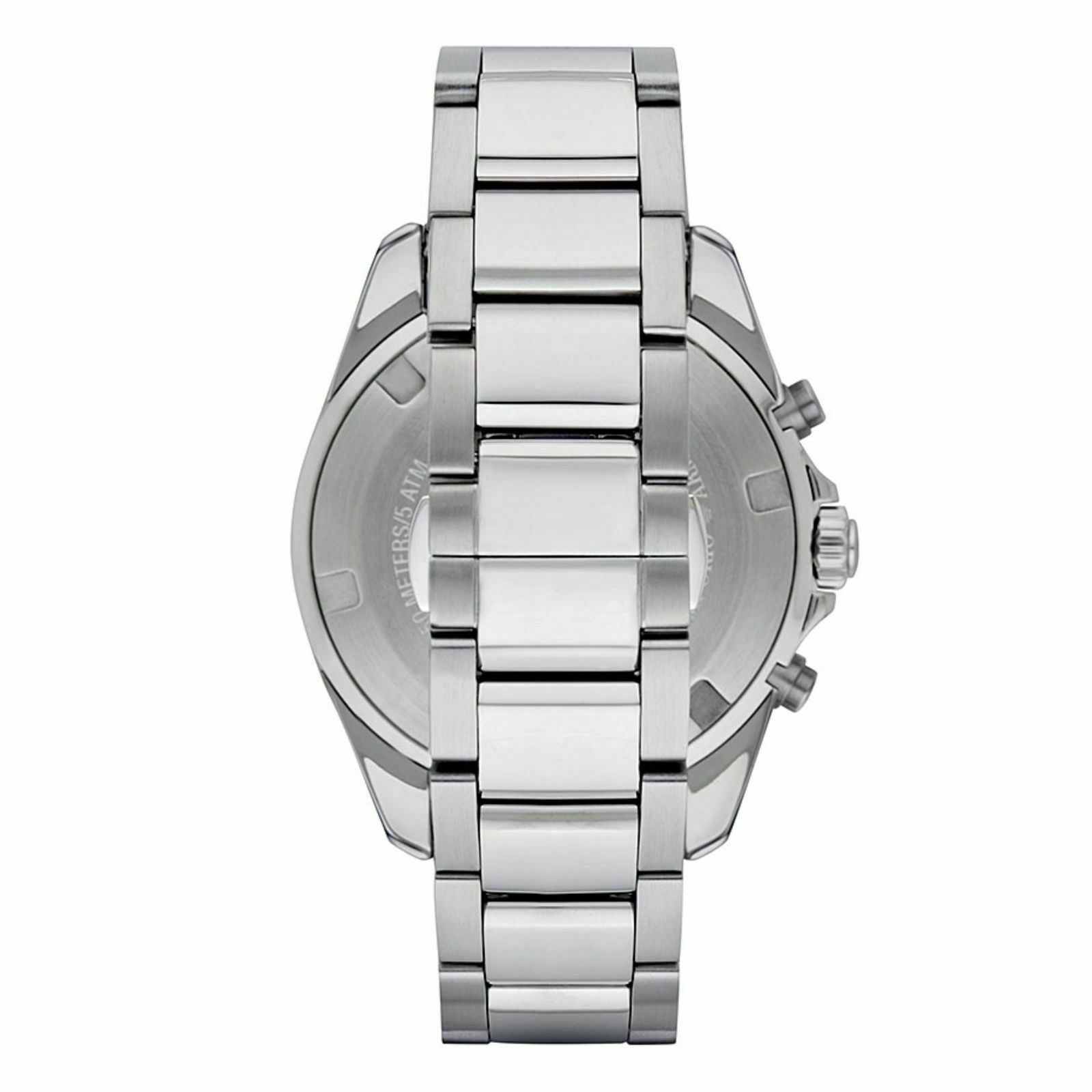 Emporio Armani Sigma Men's Watch AR6098¦Black Chronograph Dial¦Tachymeter Case eBay