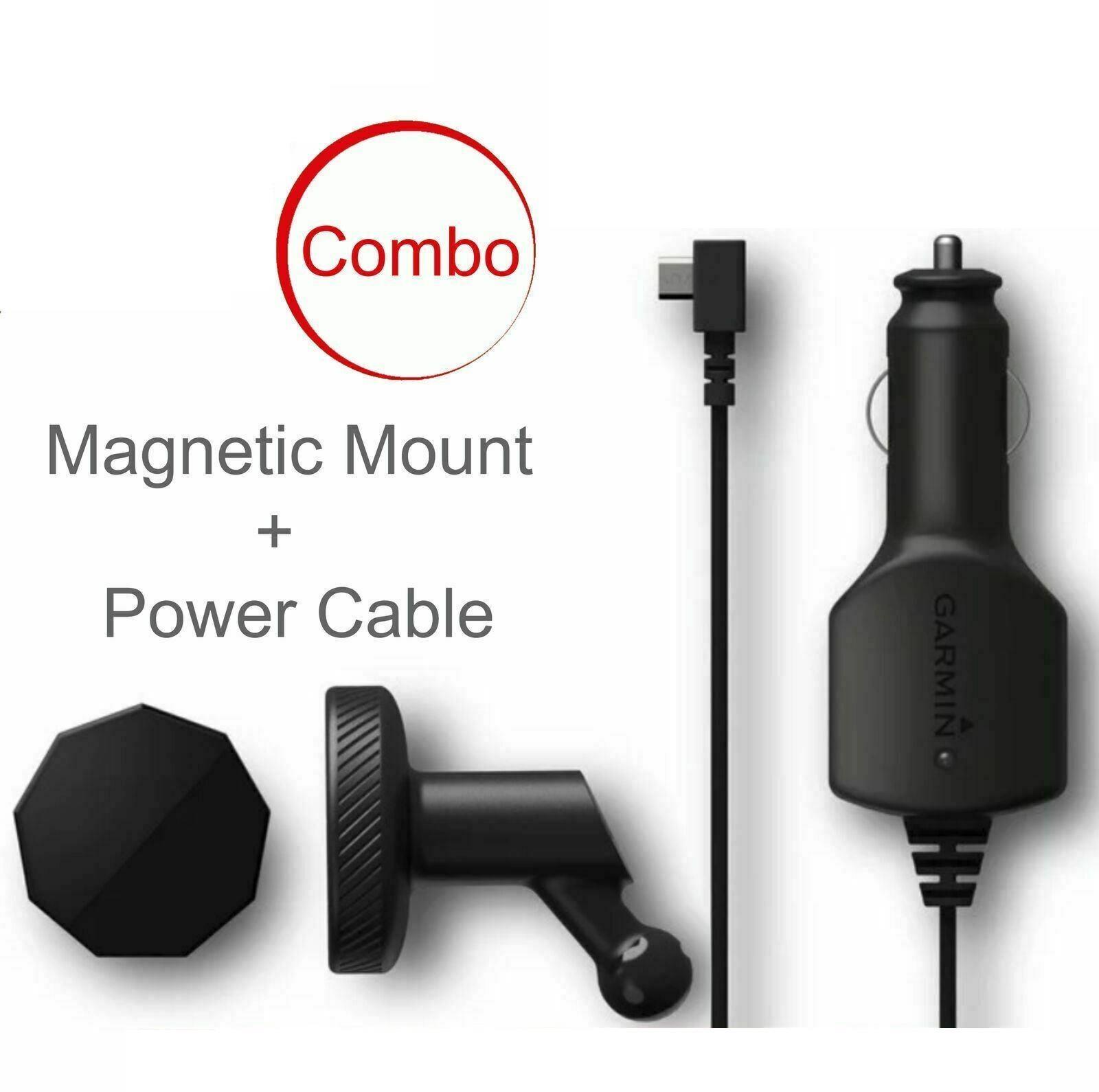 Garmin Low Profile Mount+Power Cable For Dash Cam 45 46 55