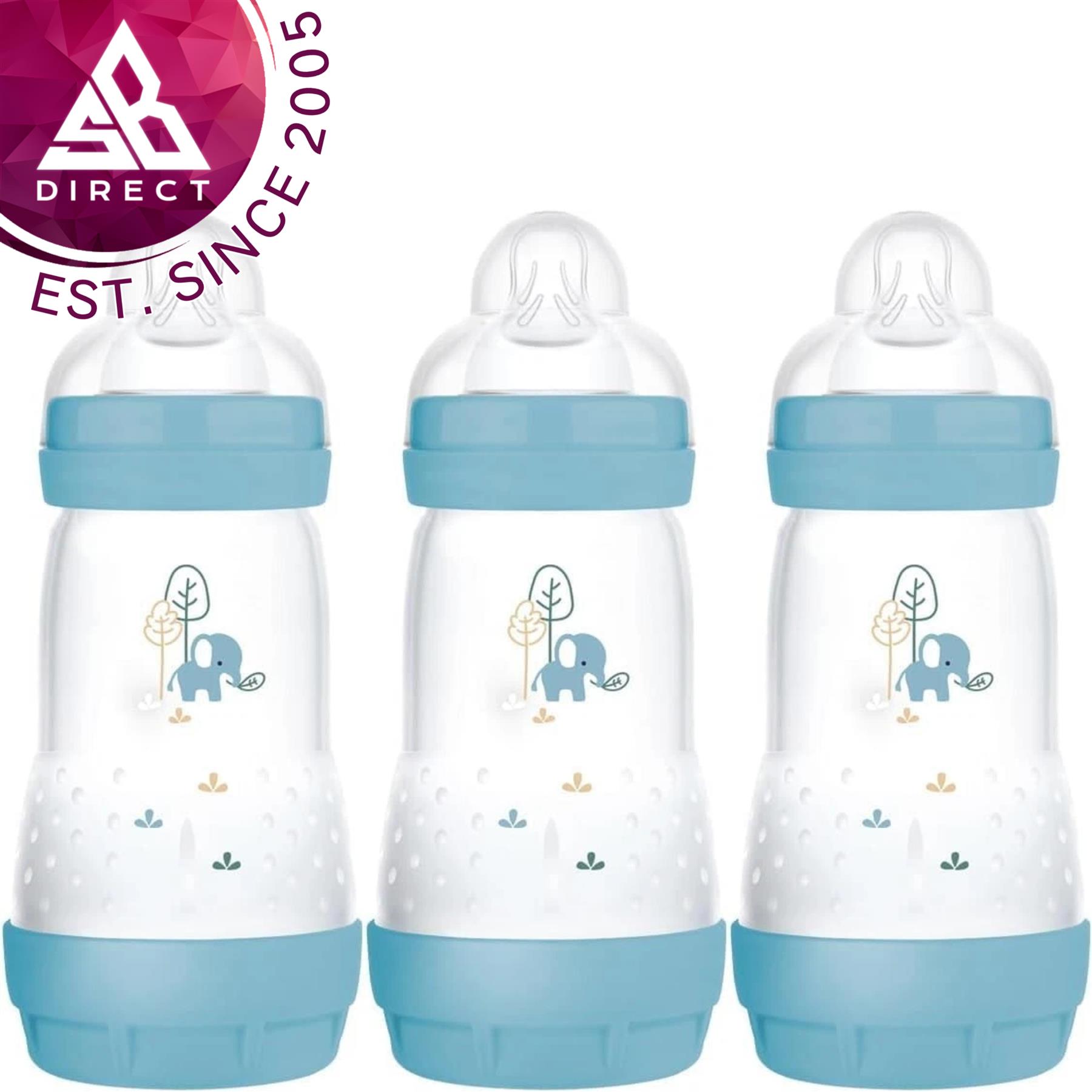Mam Bottles Best Bottle For Gassy Baby 2019 Mam 160ml Bottles MAM - Main Image