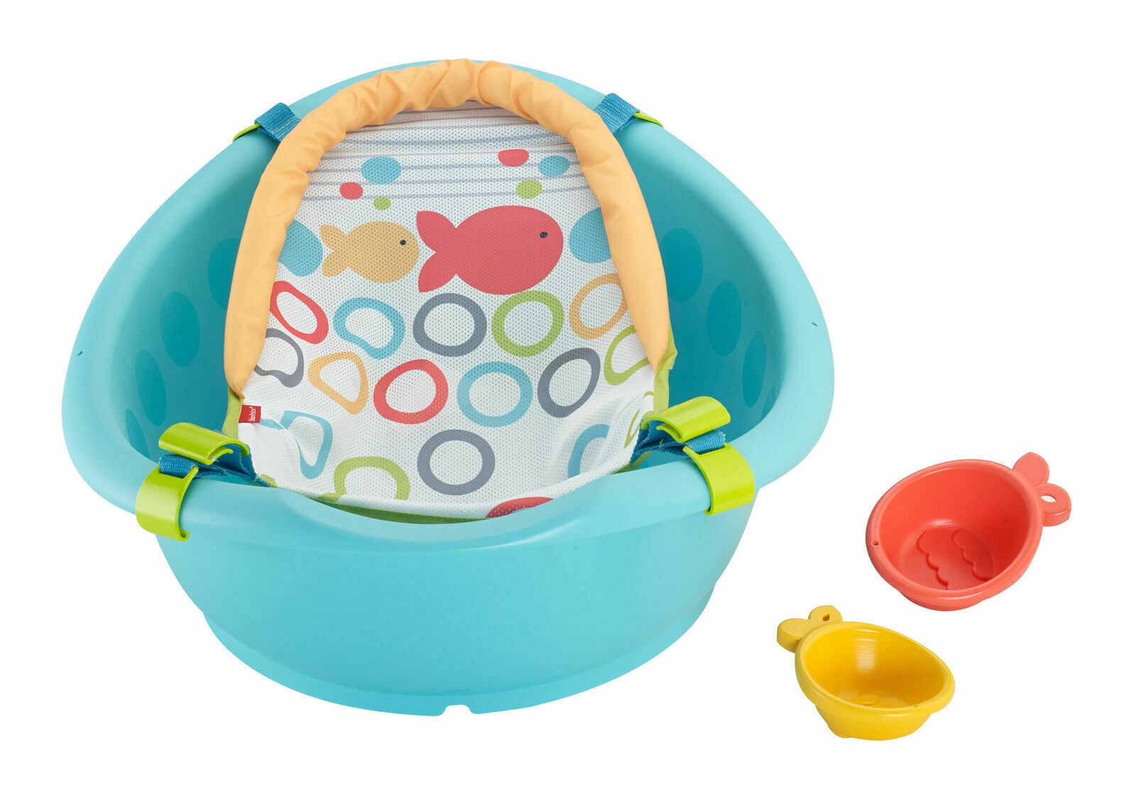 FisherPrice Rinse 'N Grow Baby/Toddler Bath Tub¦X2 Goldfish Bath Toys