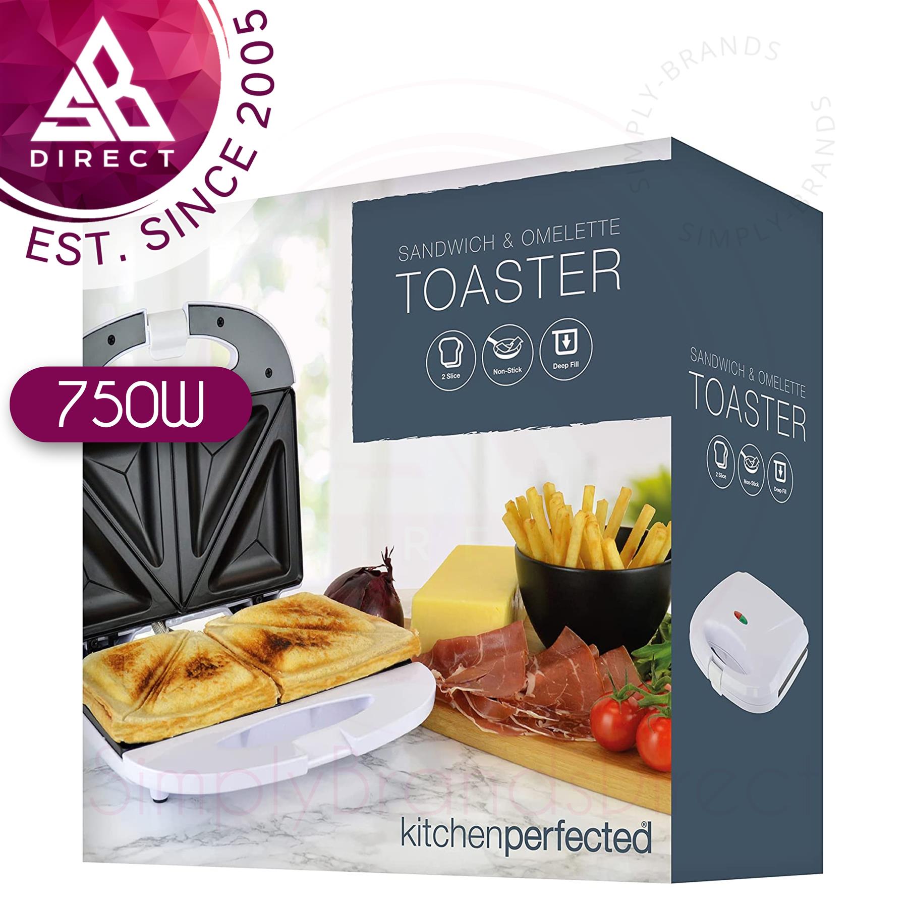 Sandwich Griller Maspion Sandwich Toaster KitchenPerfected Slice