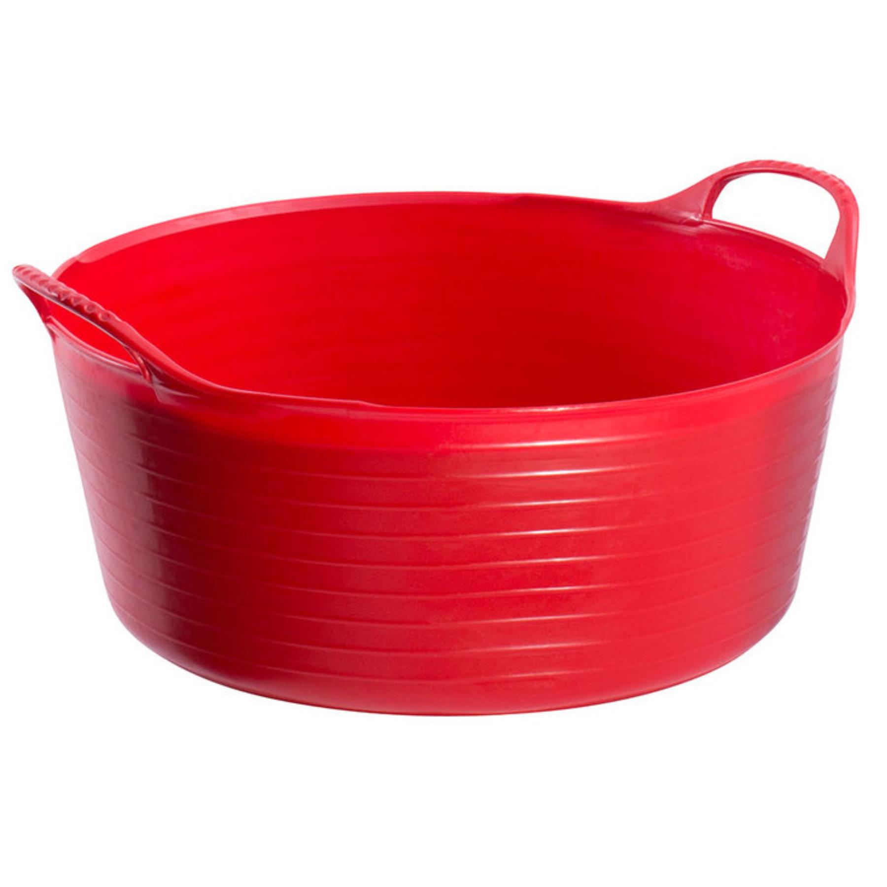 Red Gorilla Tubtrug Flexible Small Shallow Tub 15 Litre│Water Food Feed Bucket eBay