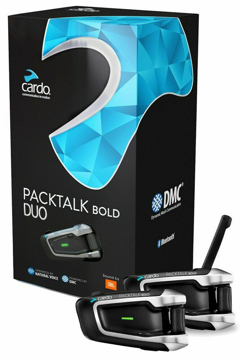 Cardo Scala Rider Packtalk Bold Duo JBL Motorcycle Helmet Bluetooth