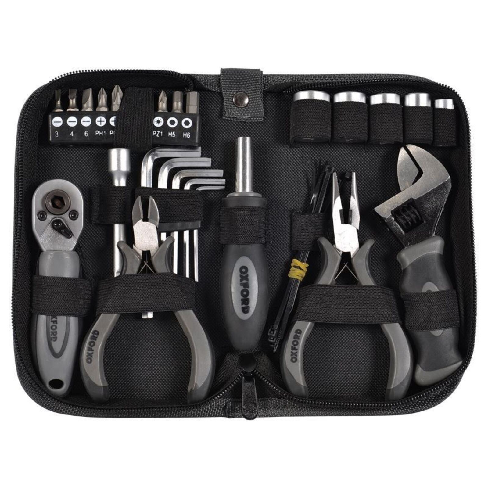 Oxford Motorcycle/Scooter/Car Compact/ Underseat Tool Kit Pro 27 Piece