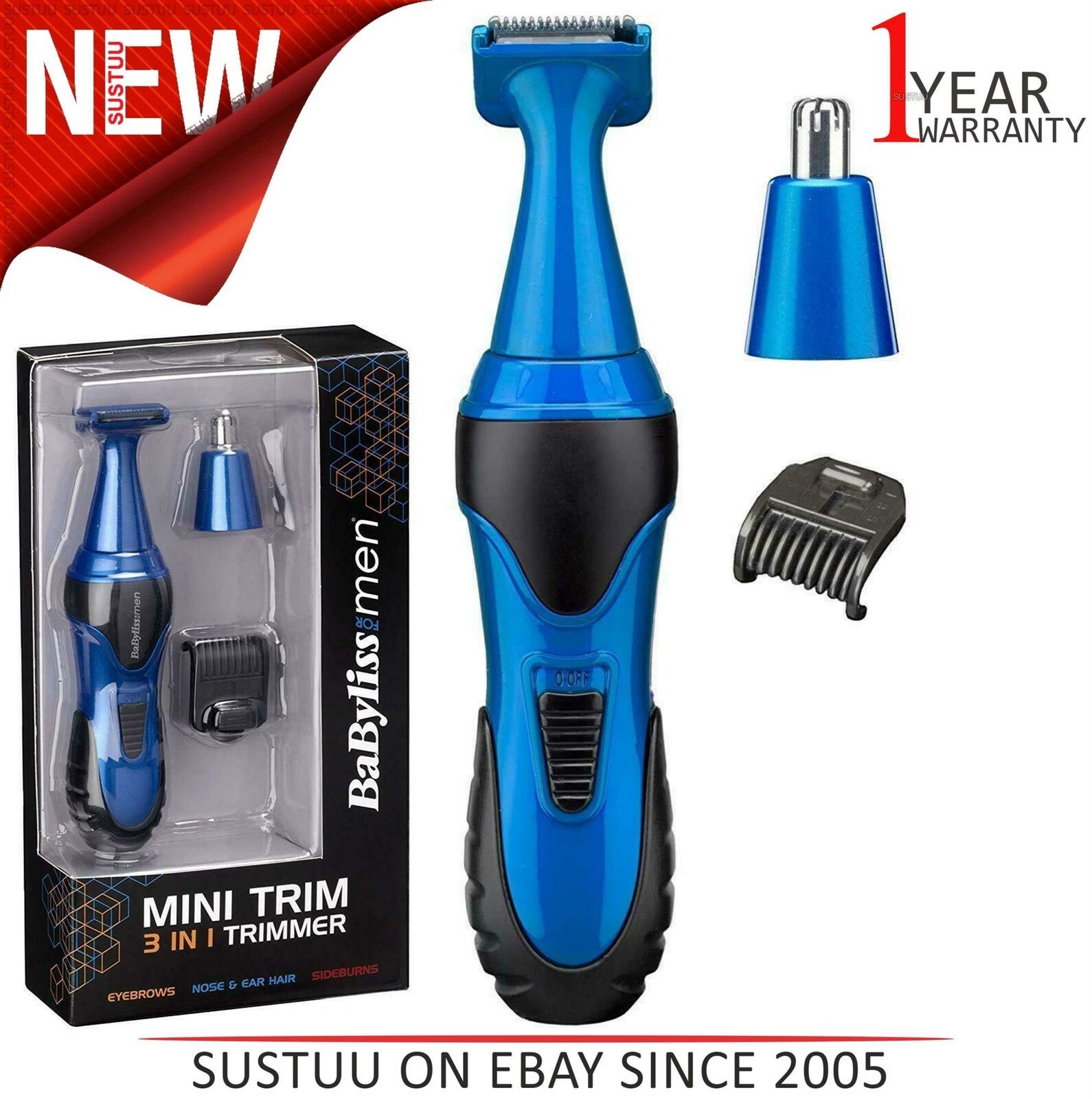 mens nose trimmer set