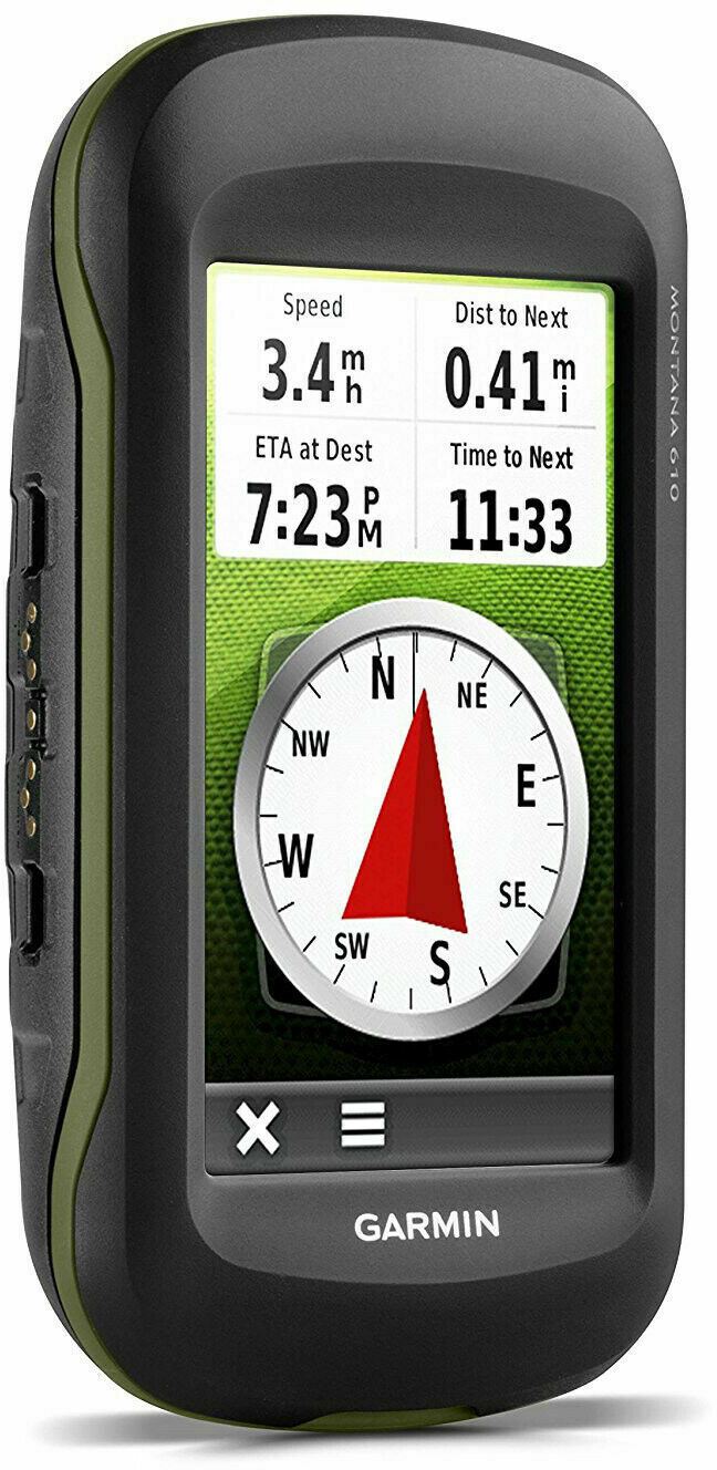Garmin Montana 610 Handheld GPS Sat NavGLONASS1 year BirdsEye