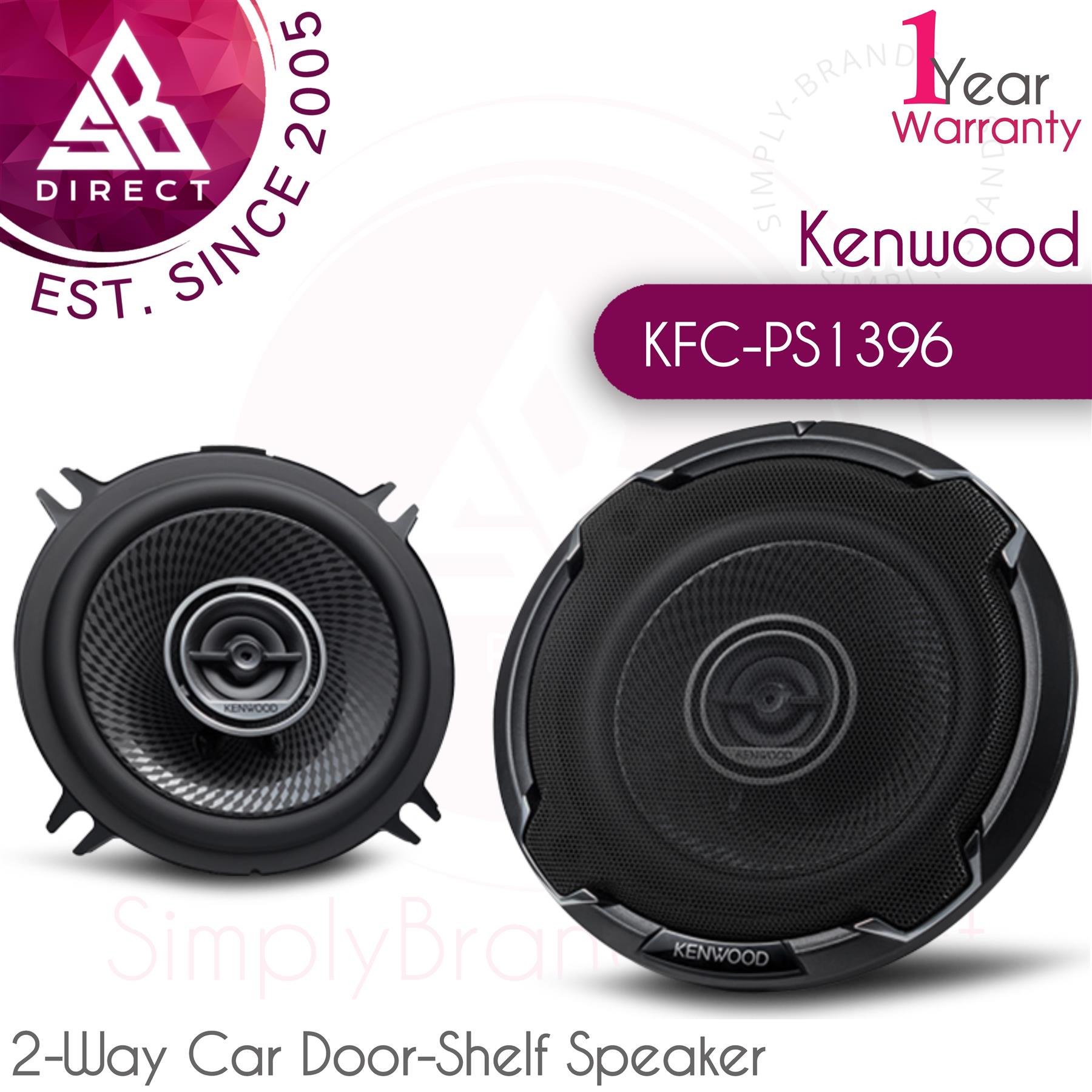 Kenwood KFC-PS1396 5.25