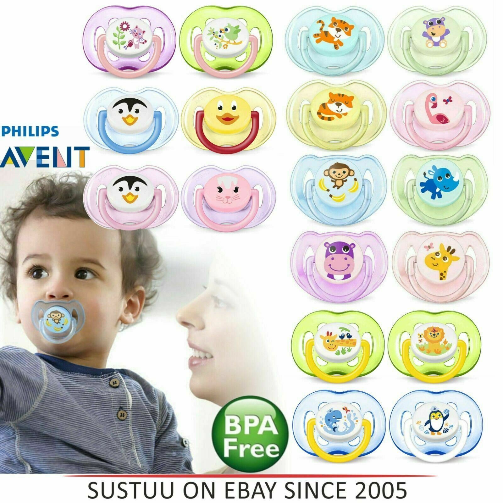 Avent Dynamic Orthodontic Baby Soother Pacifier Dummy Fashion Silicone Teat-Cars