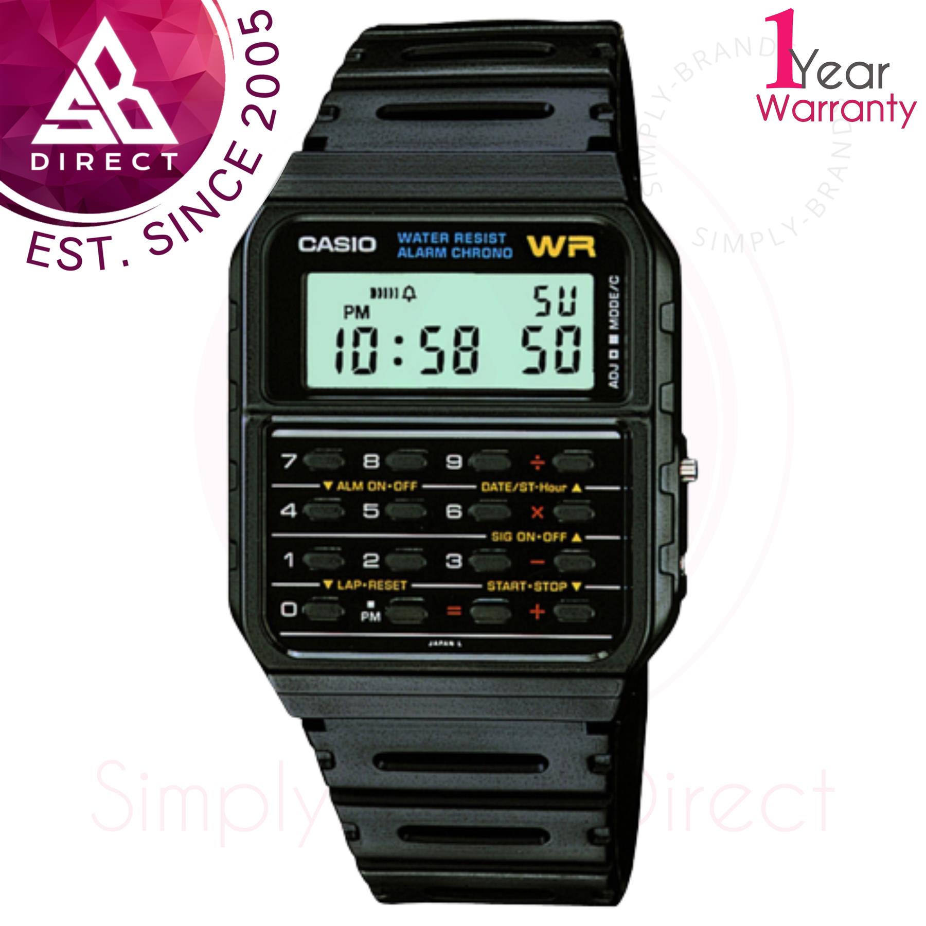 時計 CASIO H103 75 CA-53WPC-1B | CASIO Orange | CASIO CANADA
