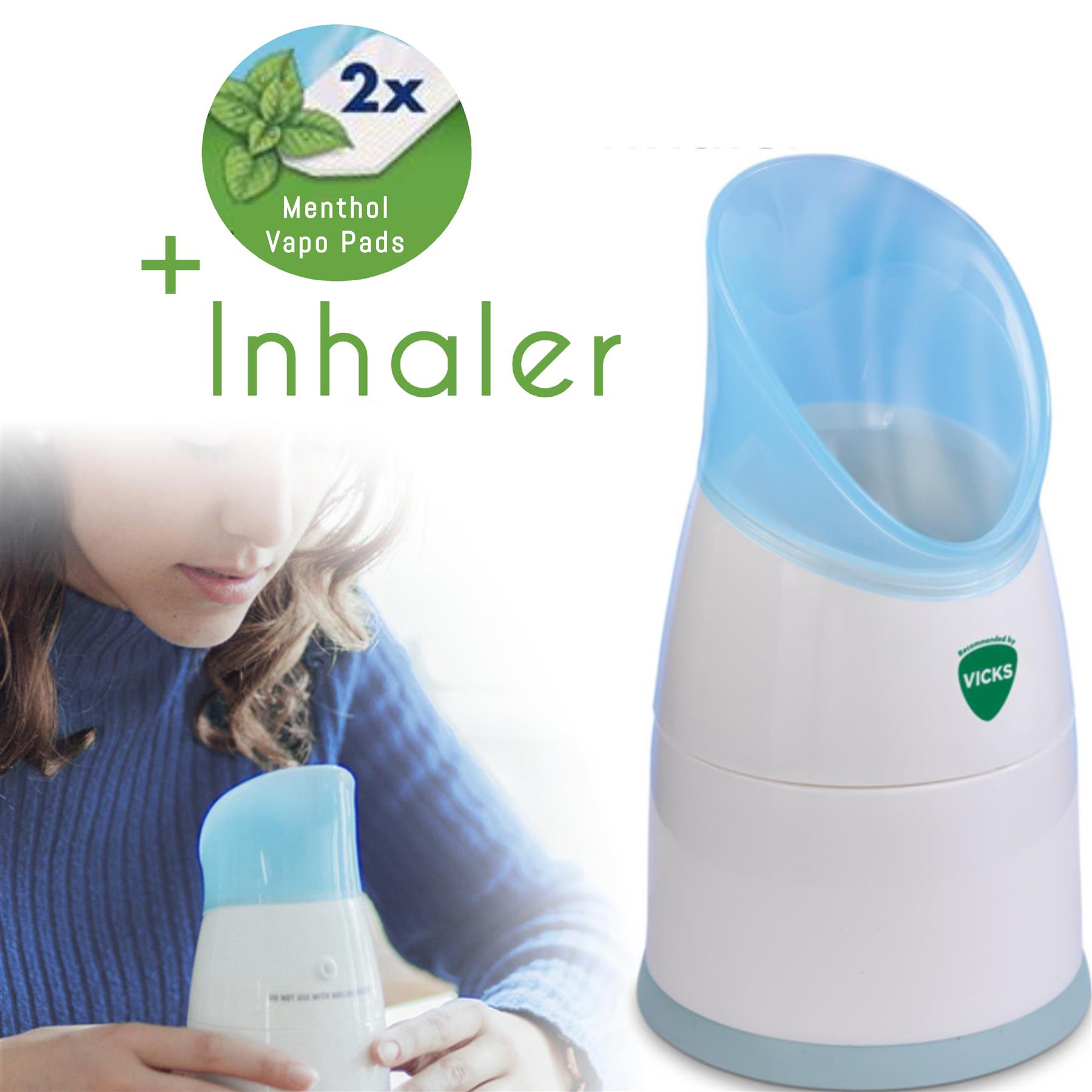 Details about Vicks Portable Steam Vapor Inhaler Humidifier Personal Flu Therapy New Details about Vicks Portable Steam Vapor Inhaler Humidifier Personal Flu Therapy New